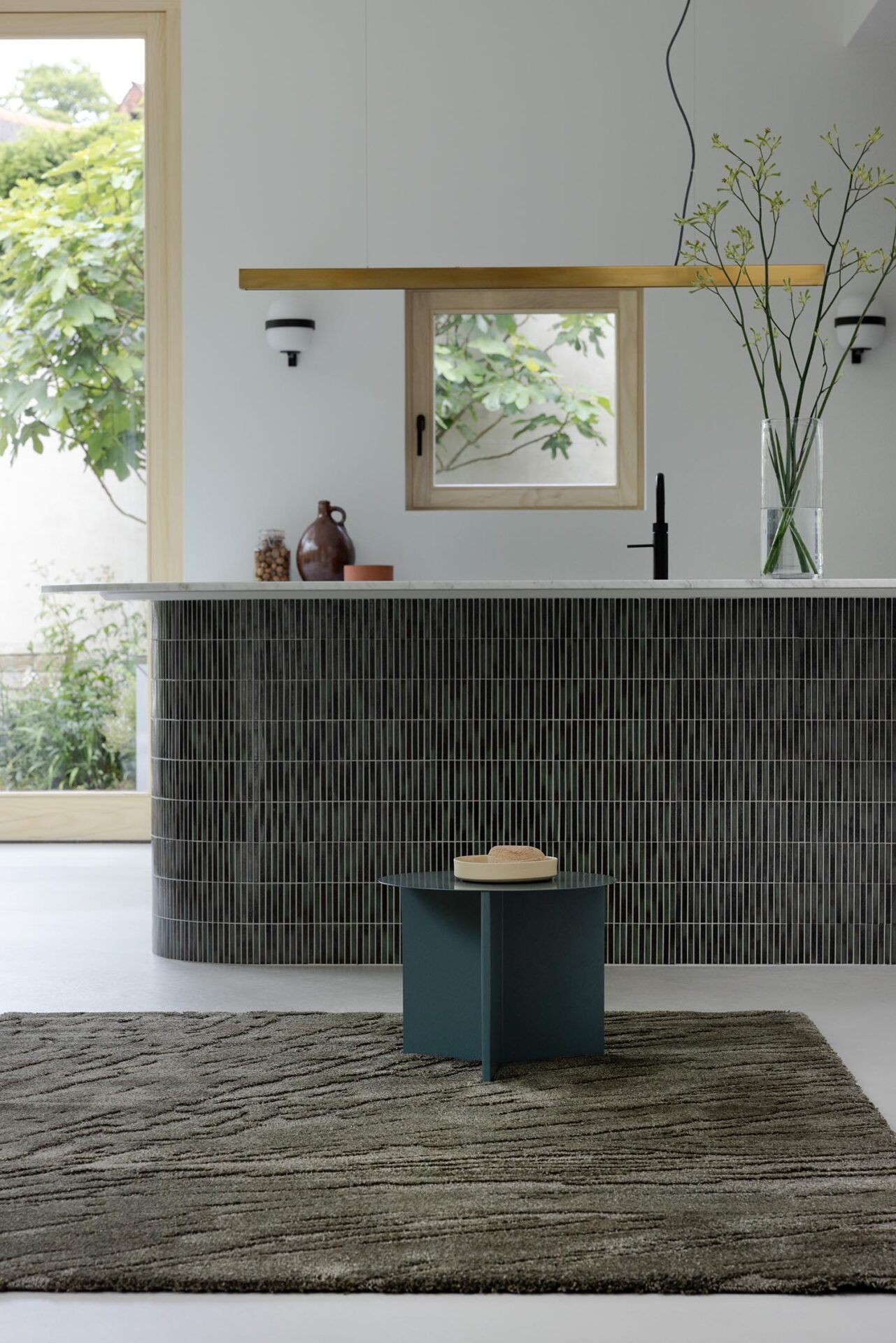 TWINSET SHORE tapijt donkergroen