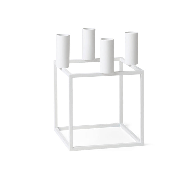 KUBUS White Candle Holder