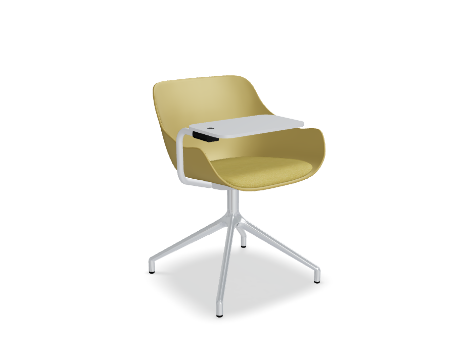 Drehstuhl mit baltischem Remix Aluminium gefreut