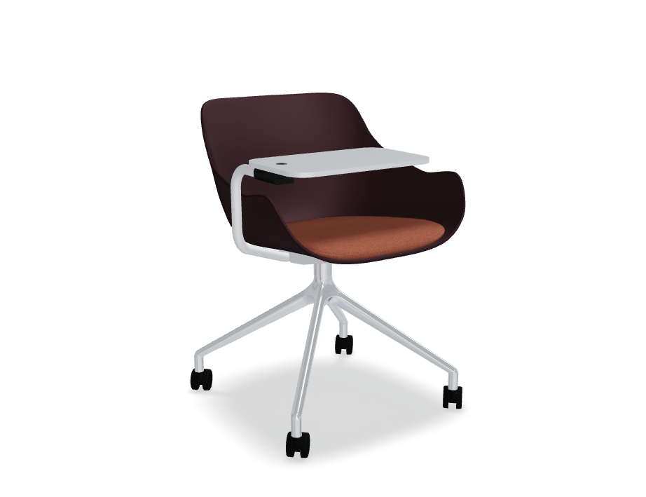 Drehstuhl mit baltischem Remix Aluminium gefreut