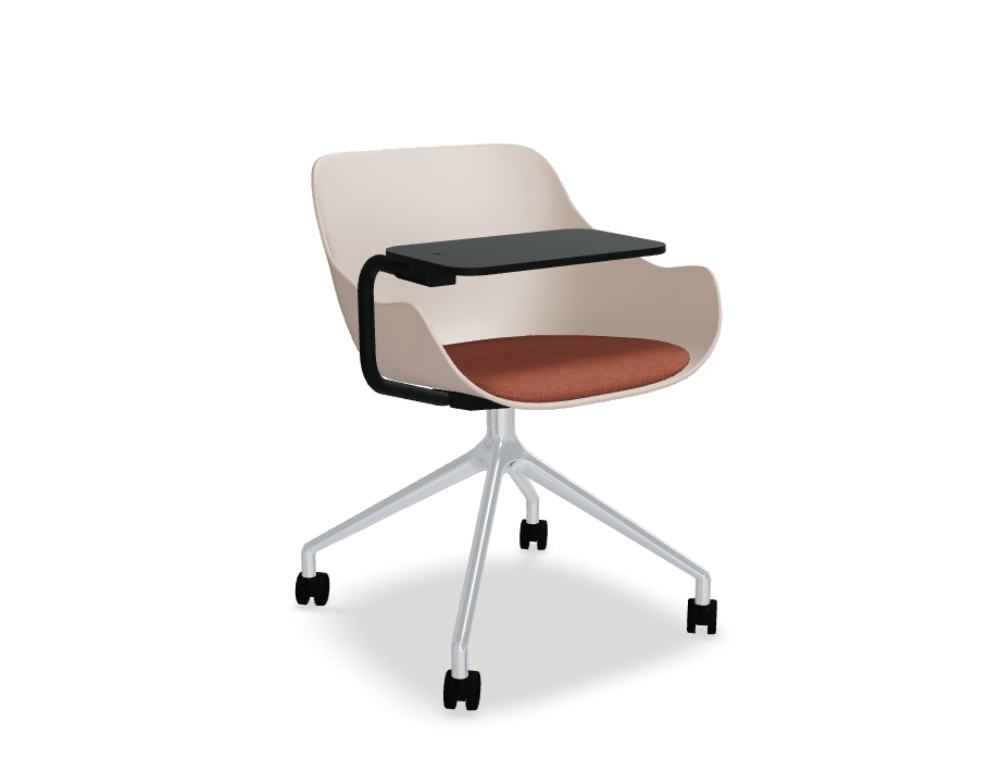 Drehstuhl mit baltischem Remix Aluminium gefreut