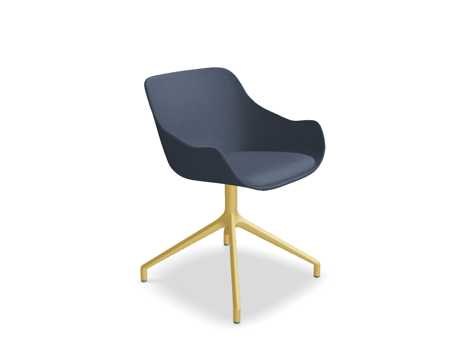 Draaistoel BALTIC CLASSIC met aluminium basis