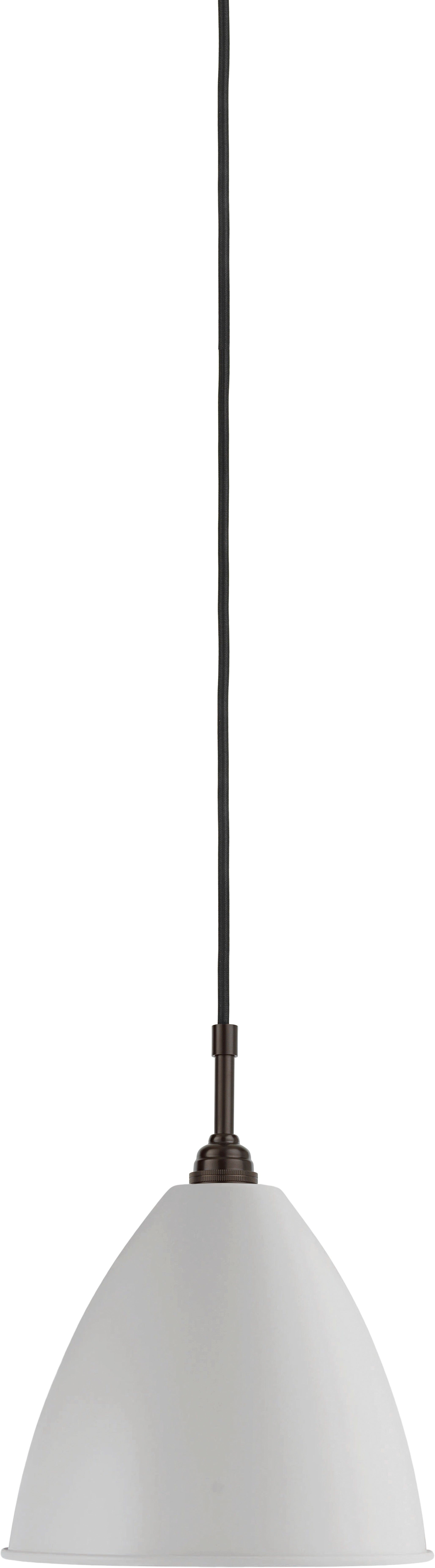 Pendelleuchte BESTLITE BL9 schwarz mit cremefarbenem Schirm