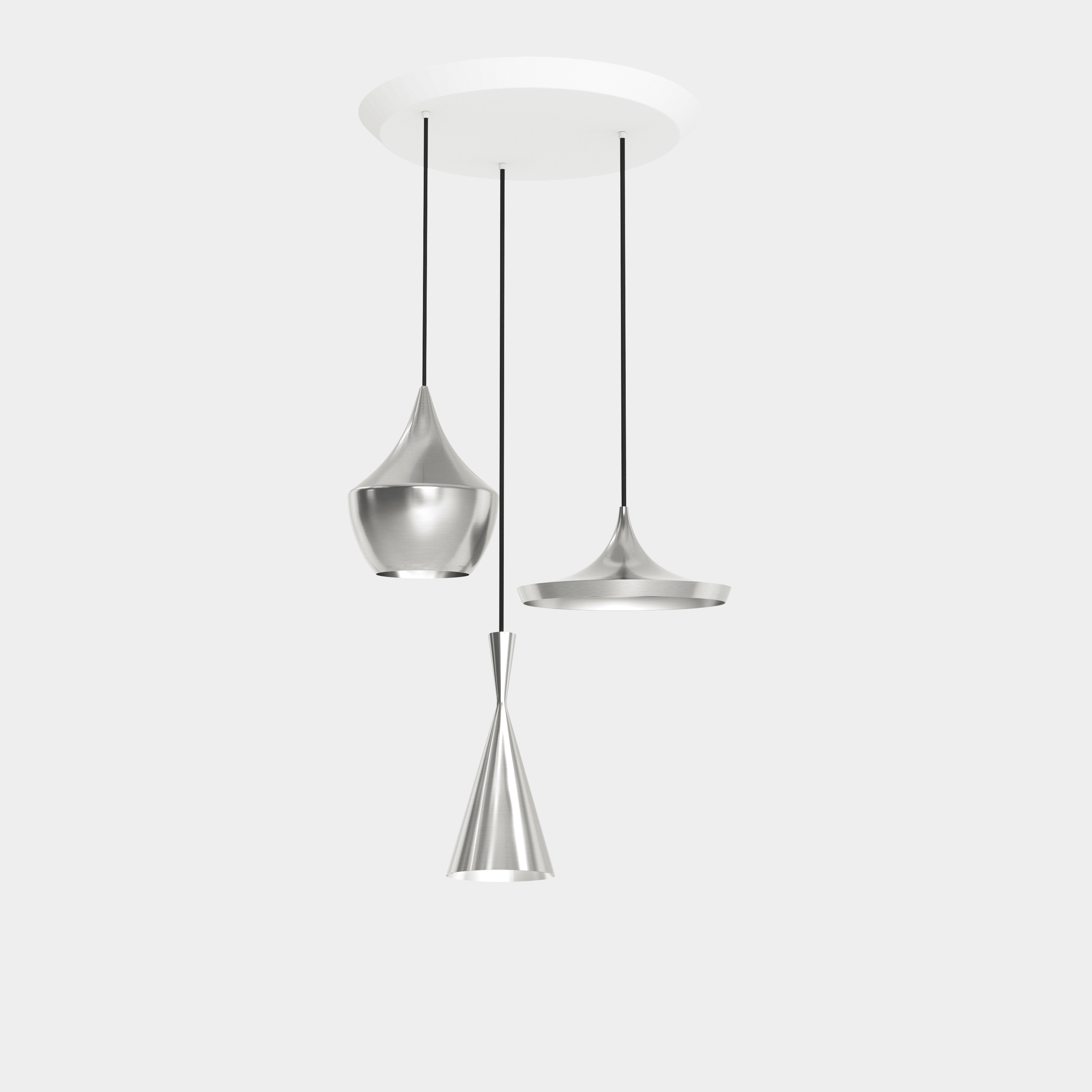 Hanglamp UNBEATEN TALL zilver