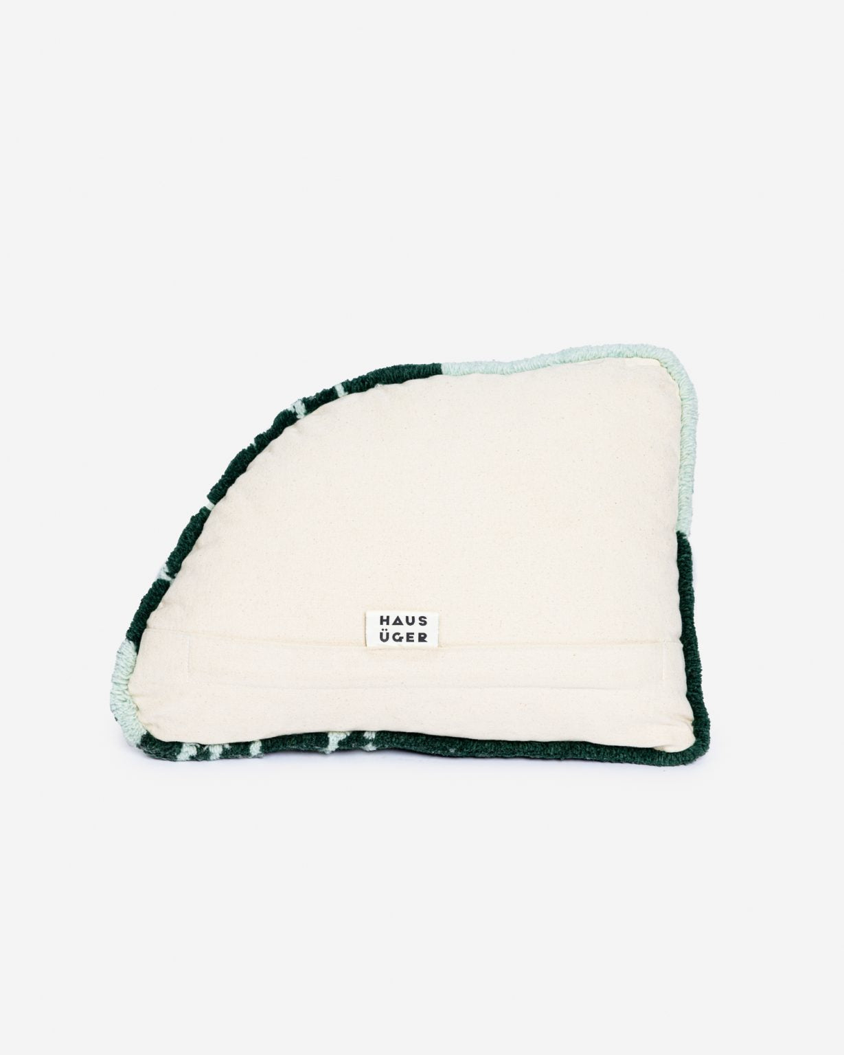 Decoratieve kussen BLUE MOON zwart met muntgroen