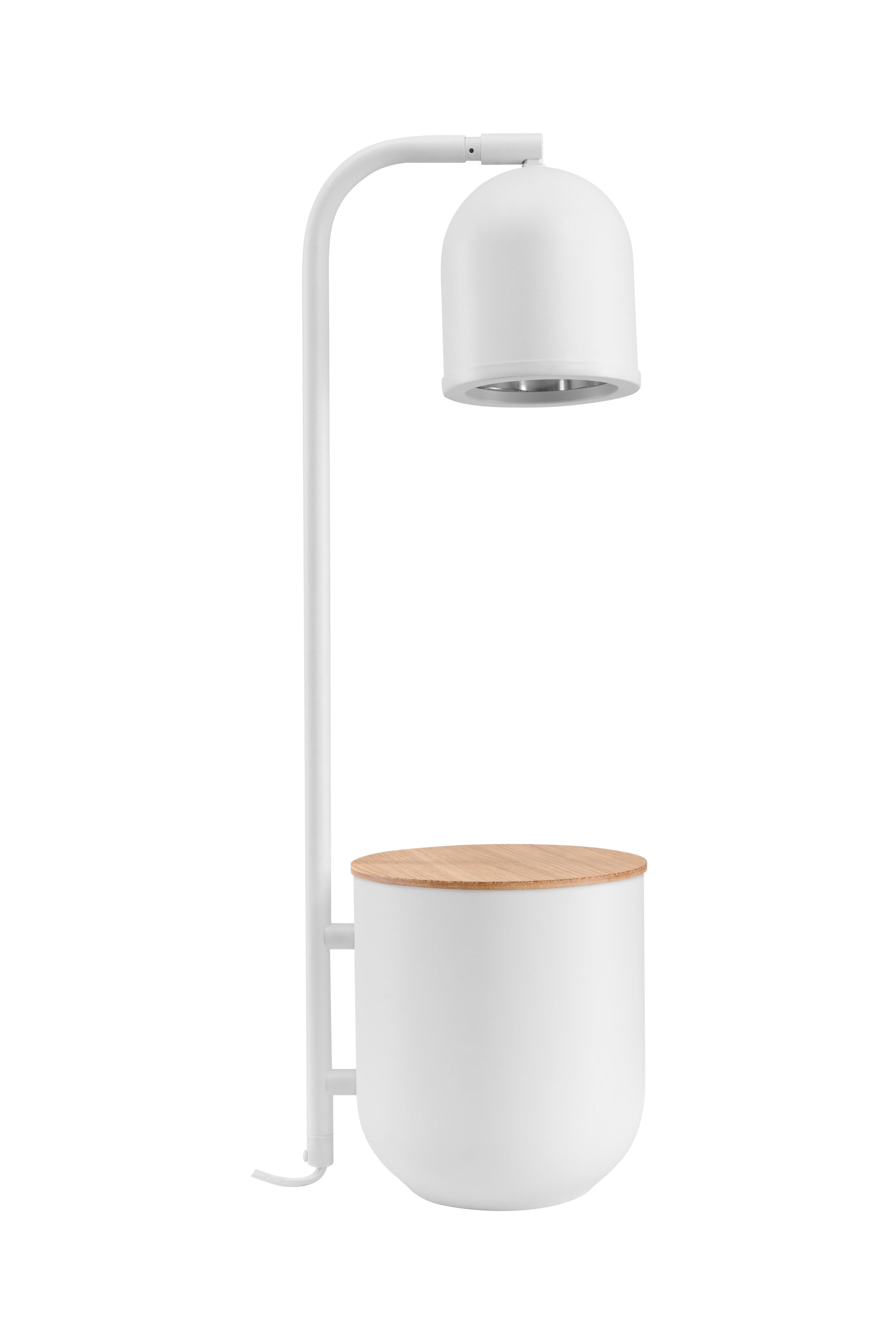 Bureau lamp BOTANICA HOUT wit