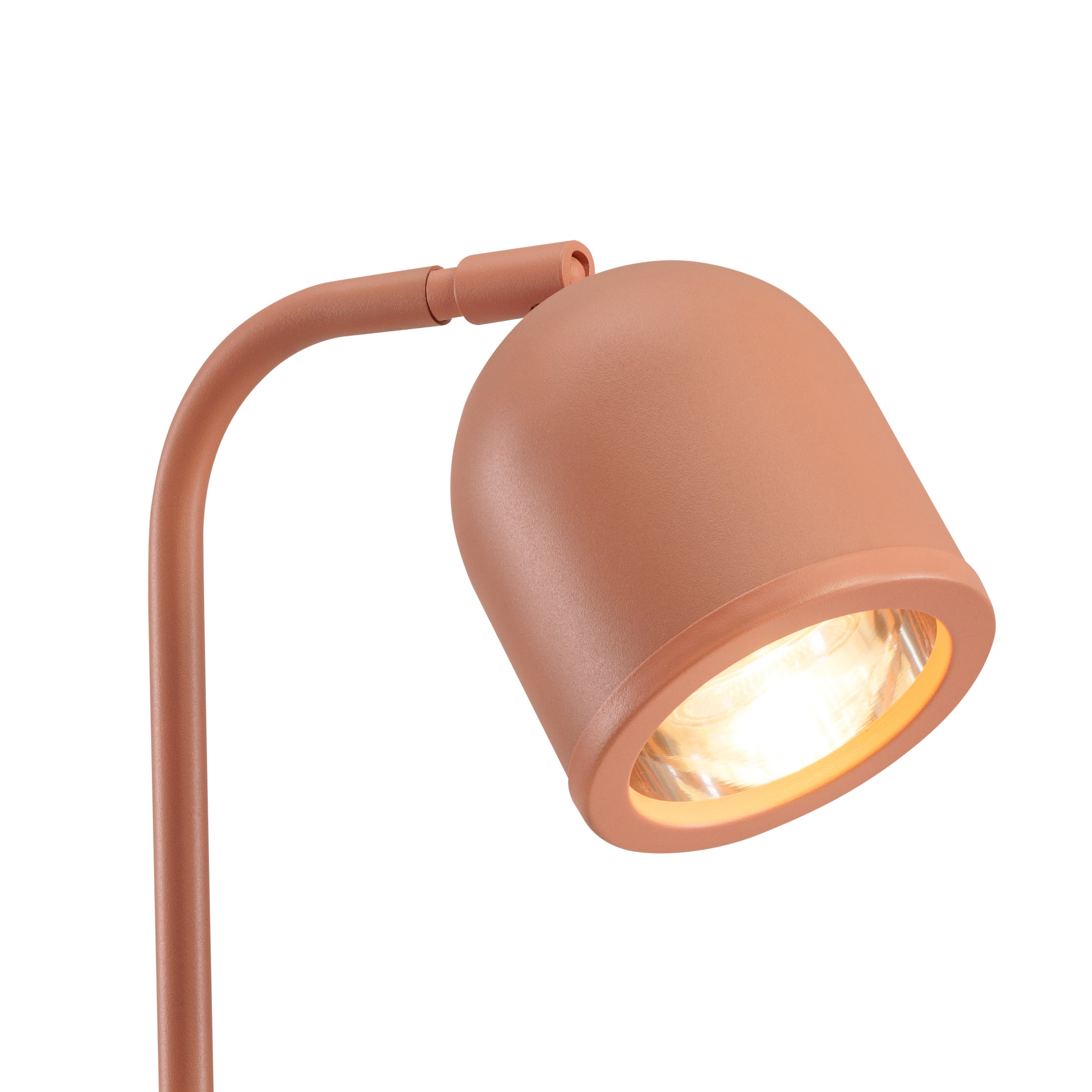 BOTANICA WOOD desk lamp terracotta