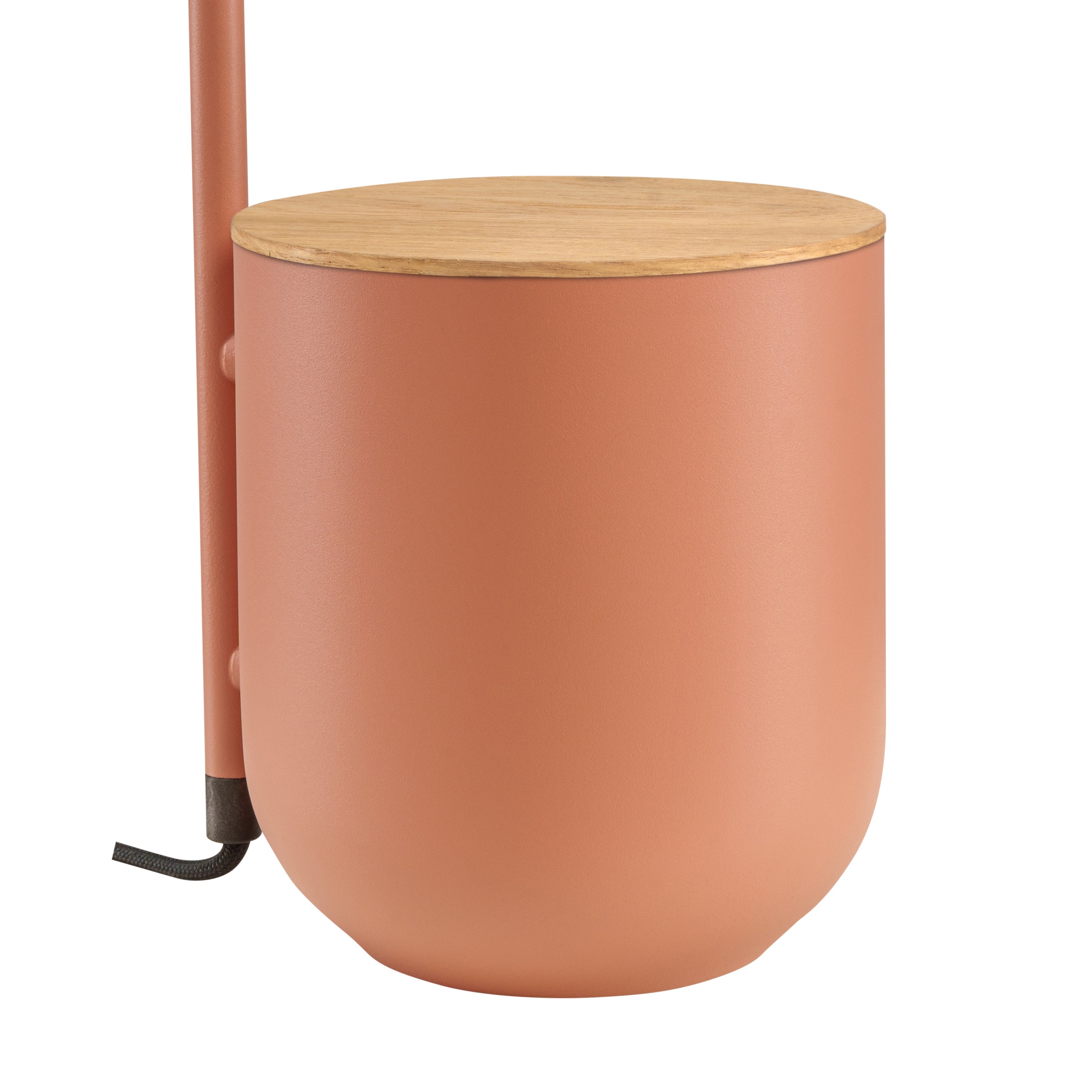 BOTANICA WOOD desk lamp terracotta