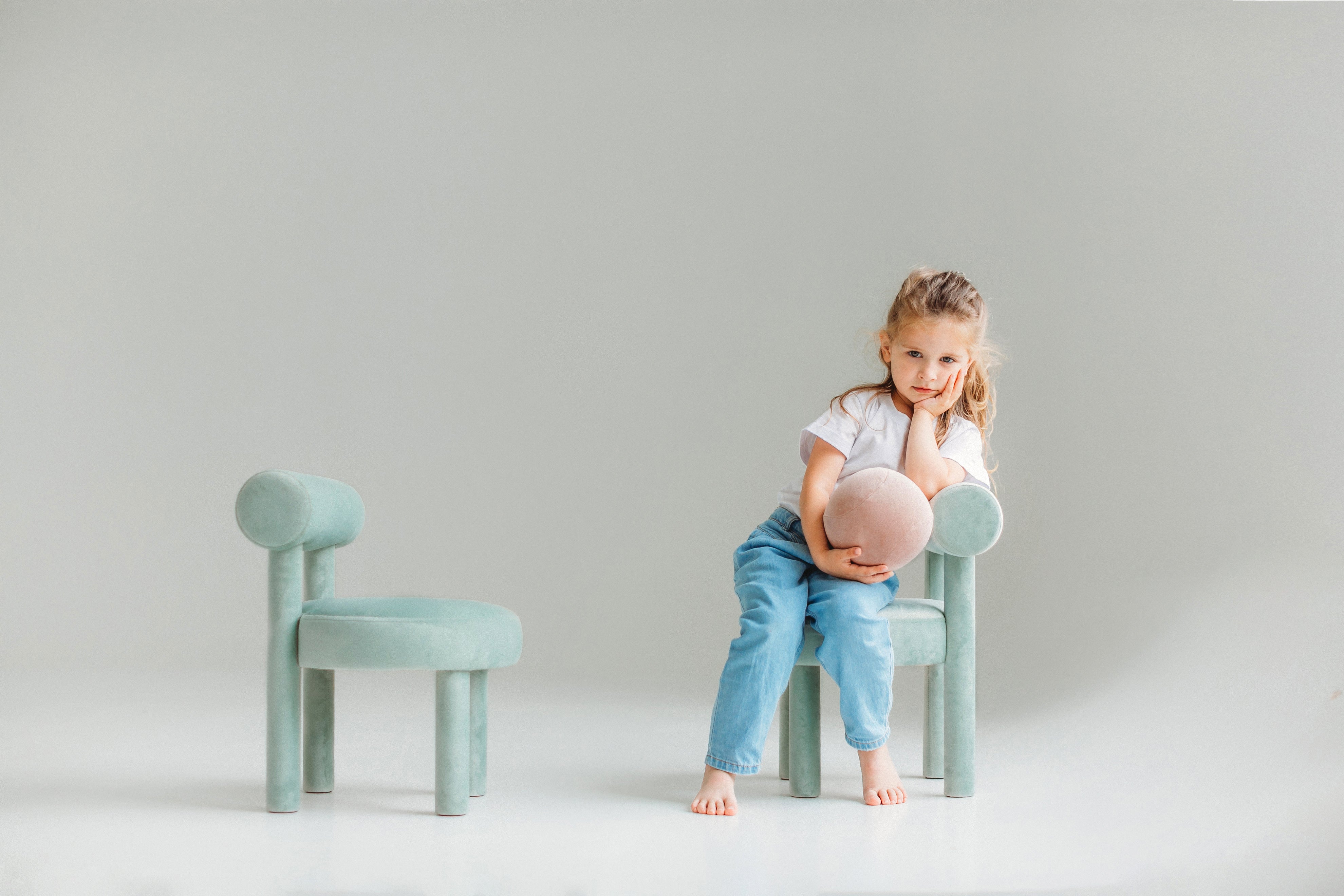 Gevoerd kinderstoel BABY GROPIUS CS1