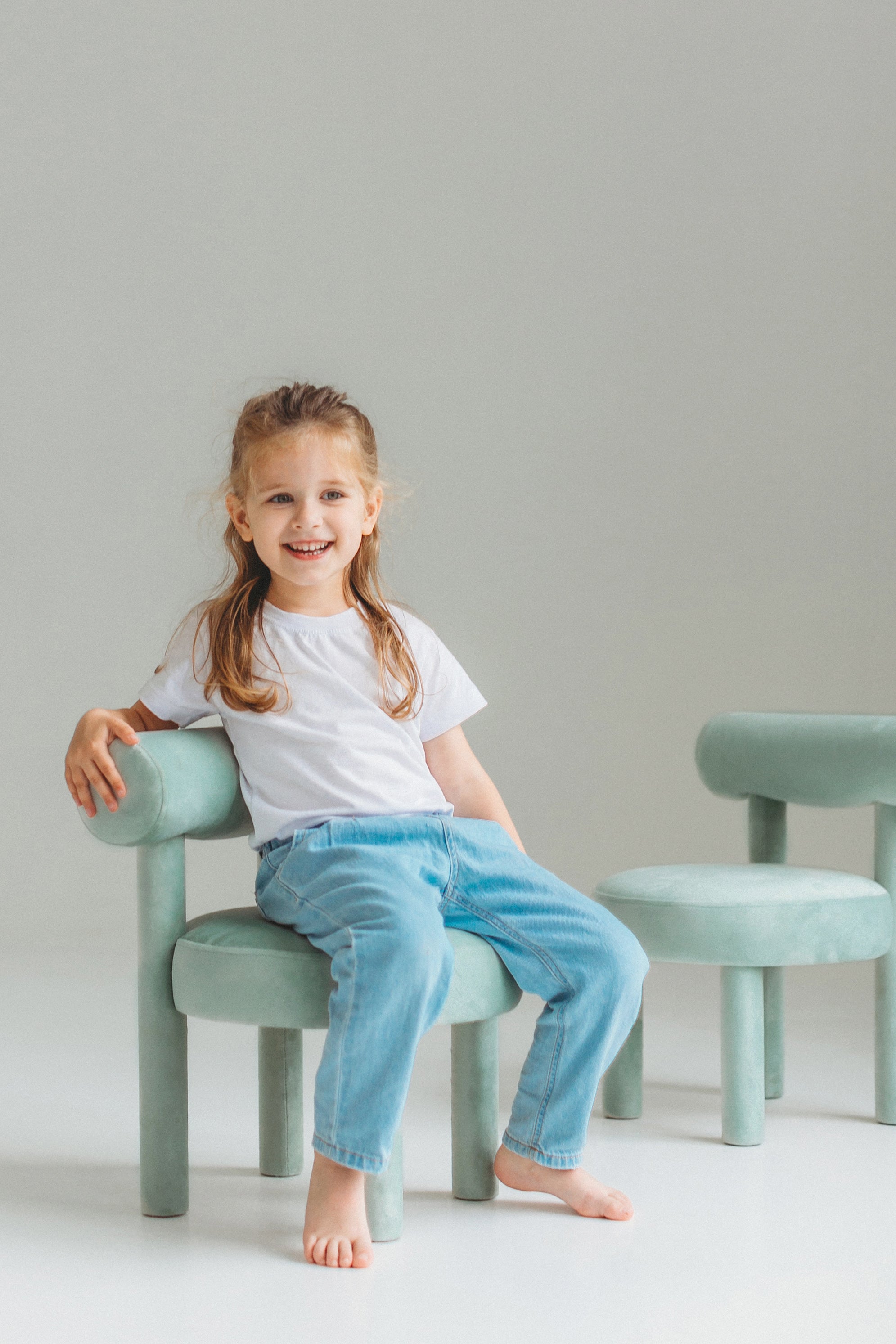 Gevoerd kinderstoel BABY GROPIUS CS1