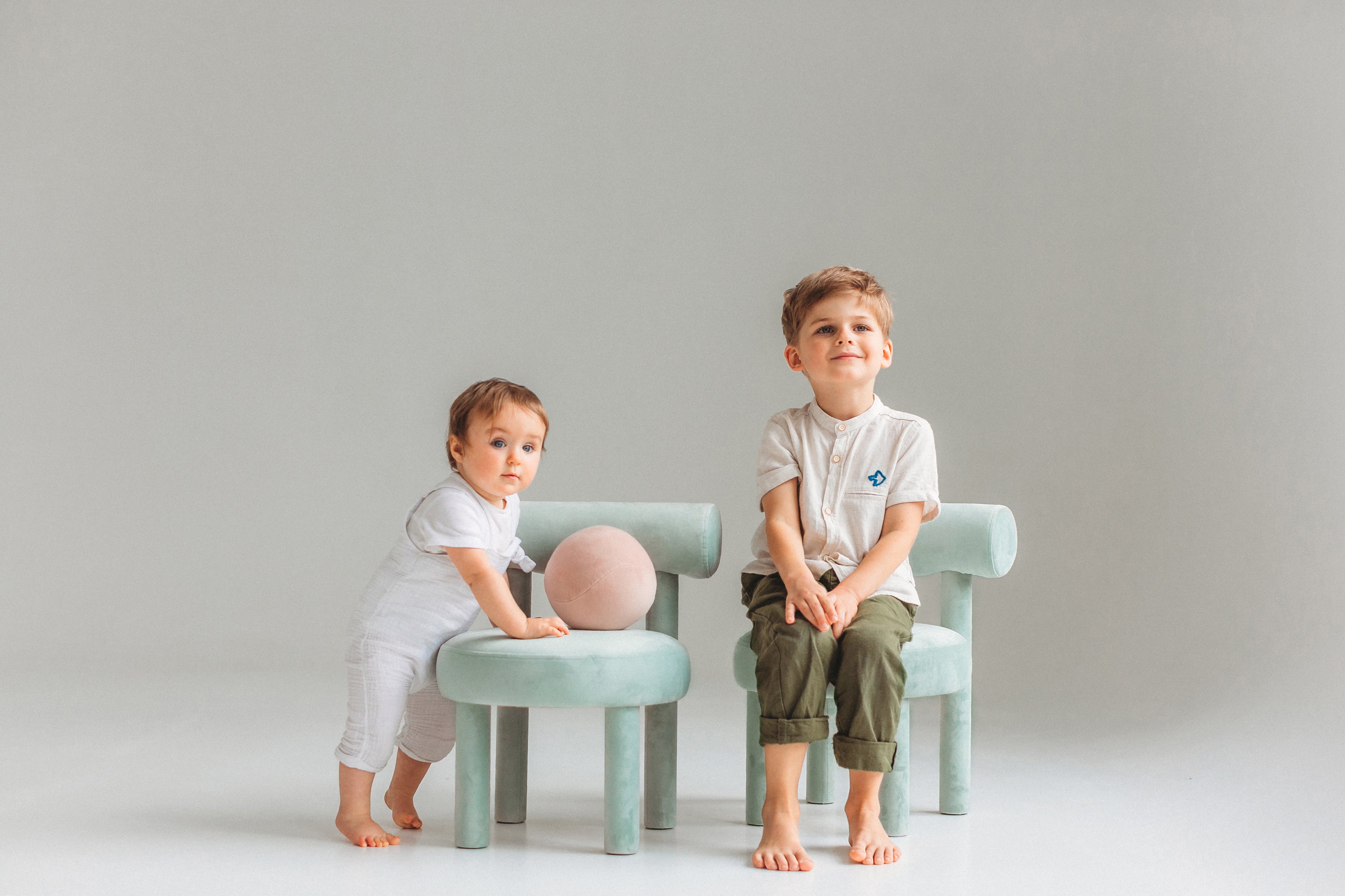 Gevoerd kinderstoel BABY GROPIUS CS1