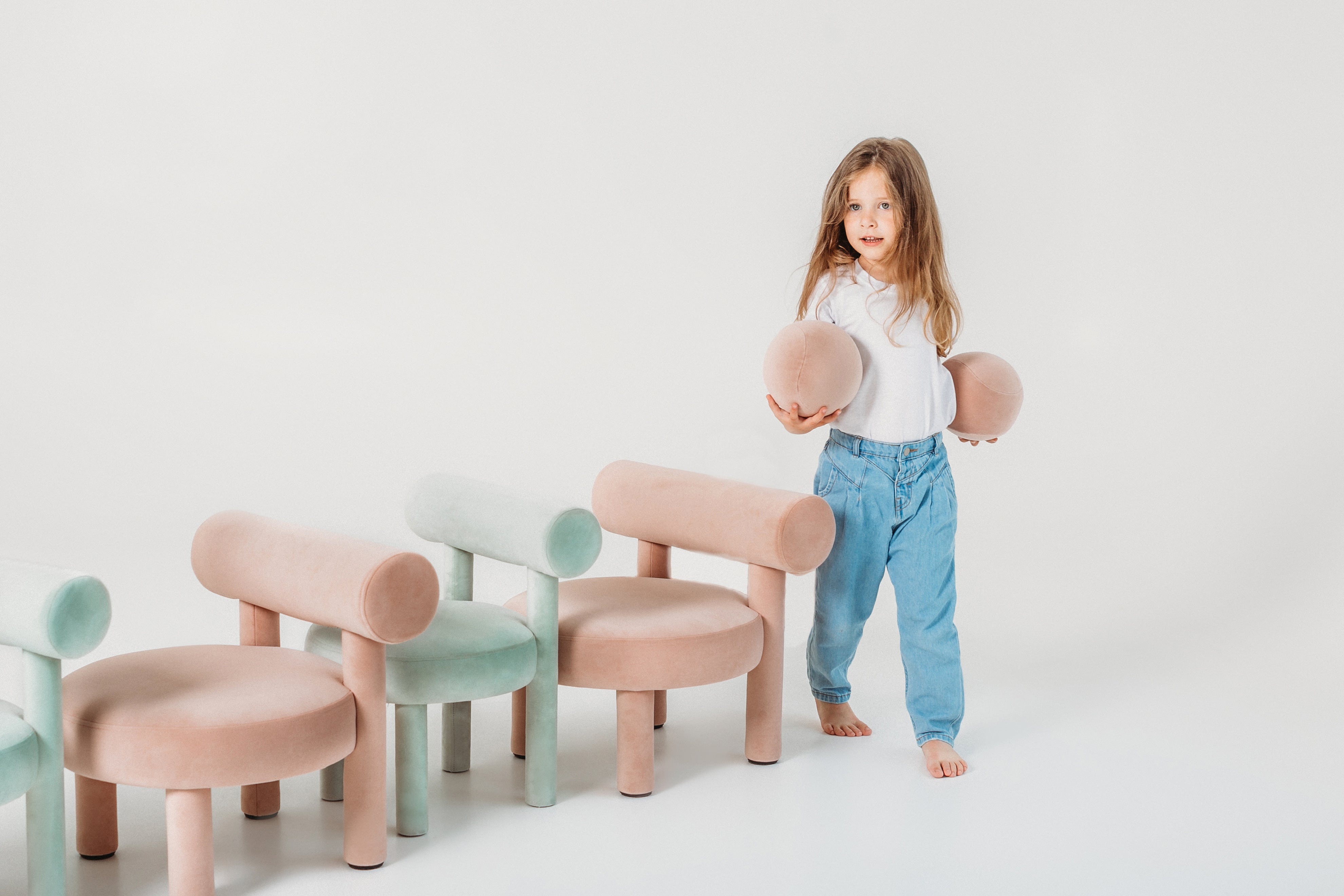 Upholstered Children's Armchair BABY GROPIUS CS1