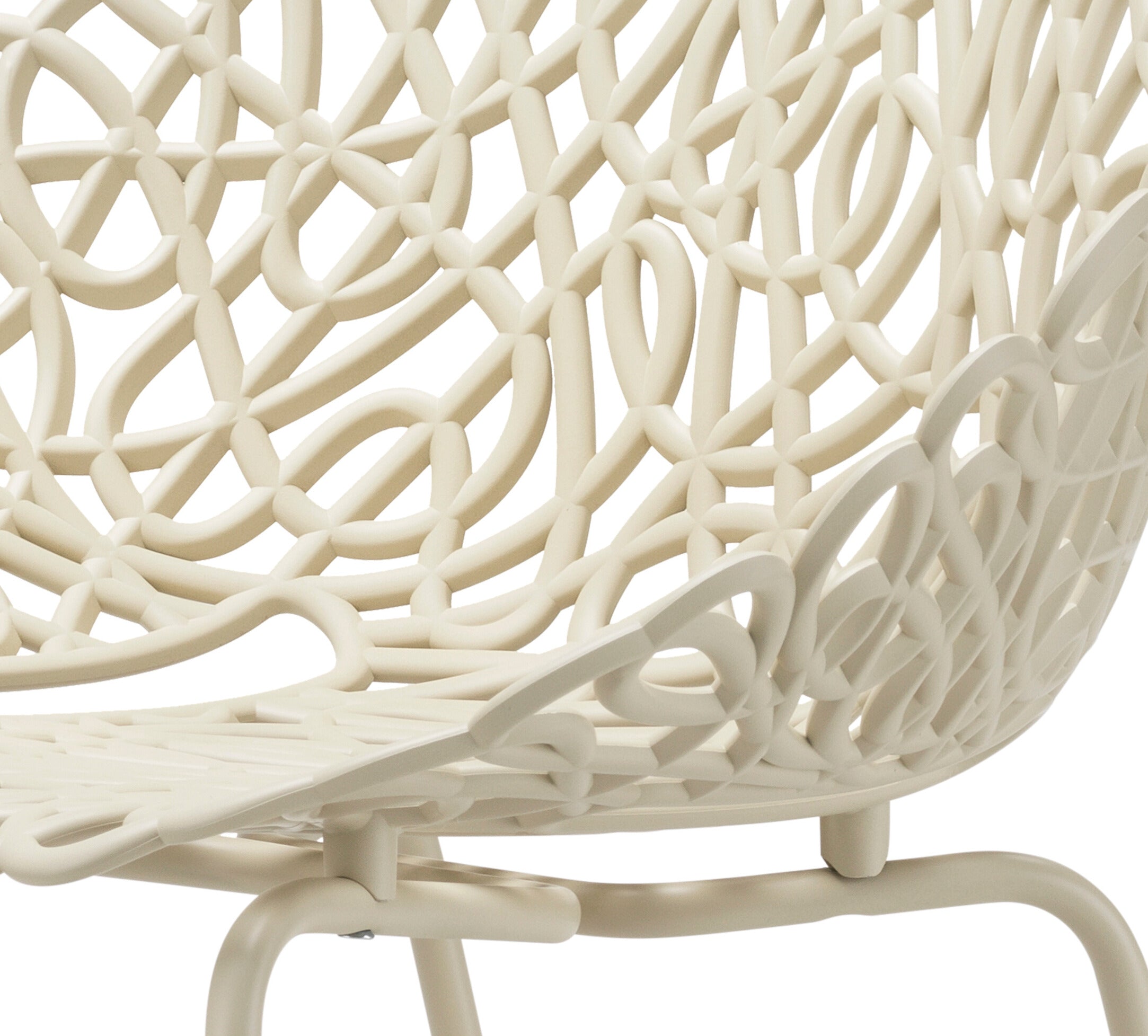 BACANA Creme Gartenstuhl-Set