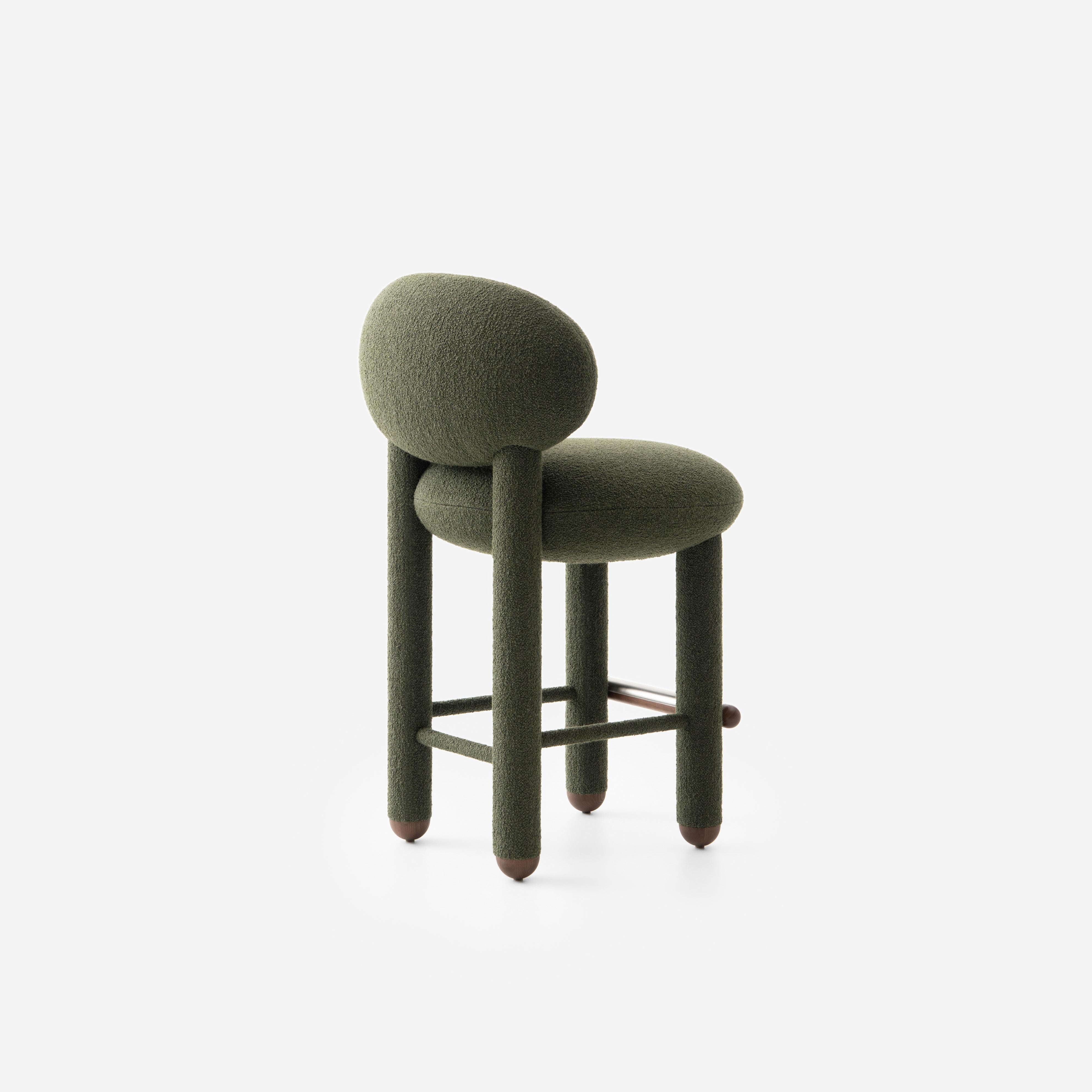 Gestoffeerde barkruk FLOCK CS1
