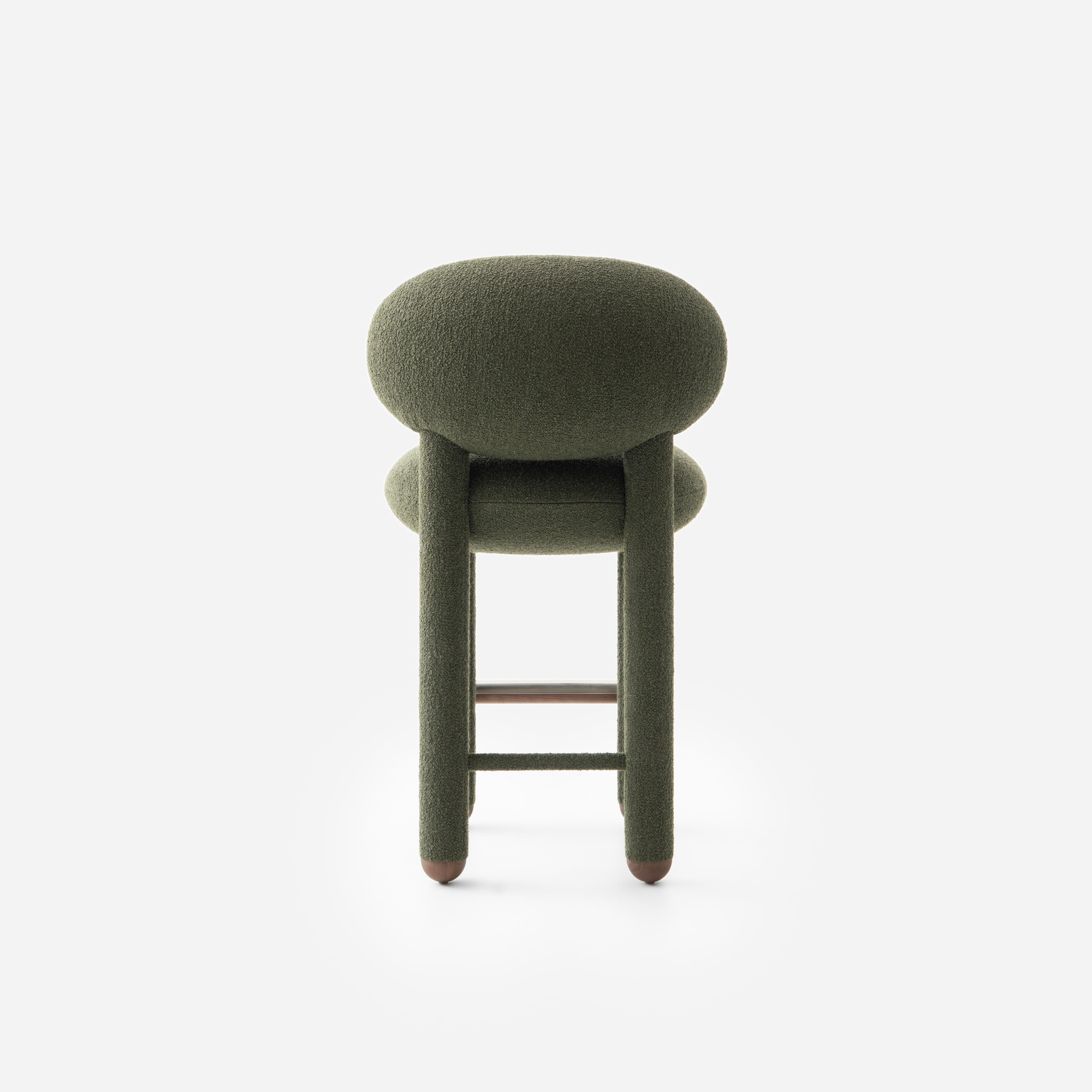 Gestoffeerde barkruk FLOCK CS1