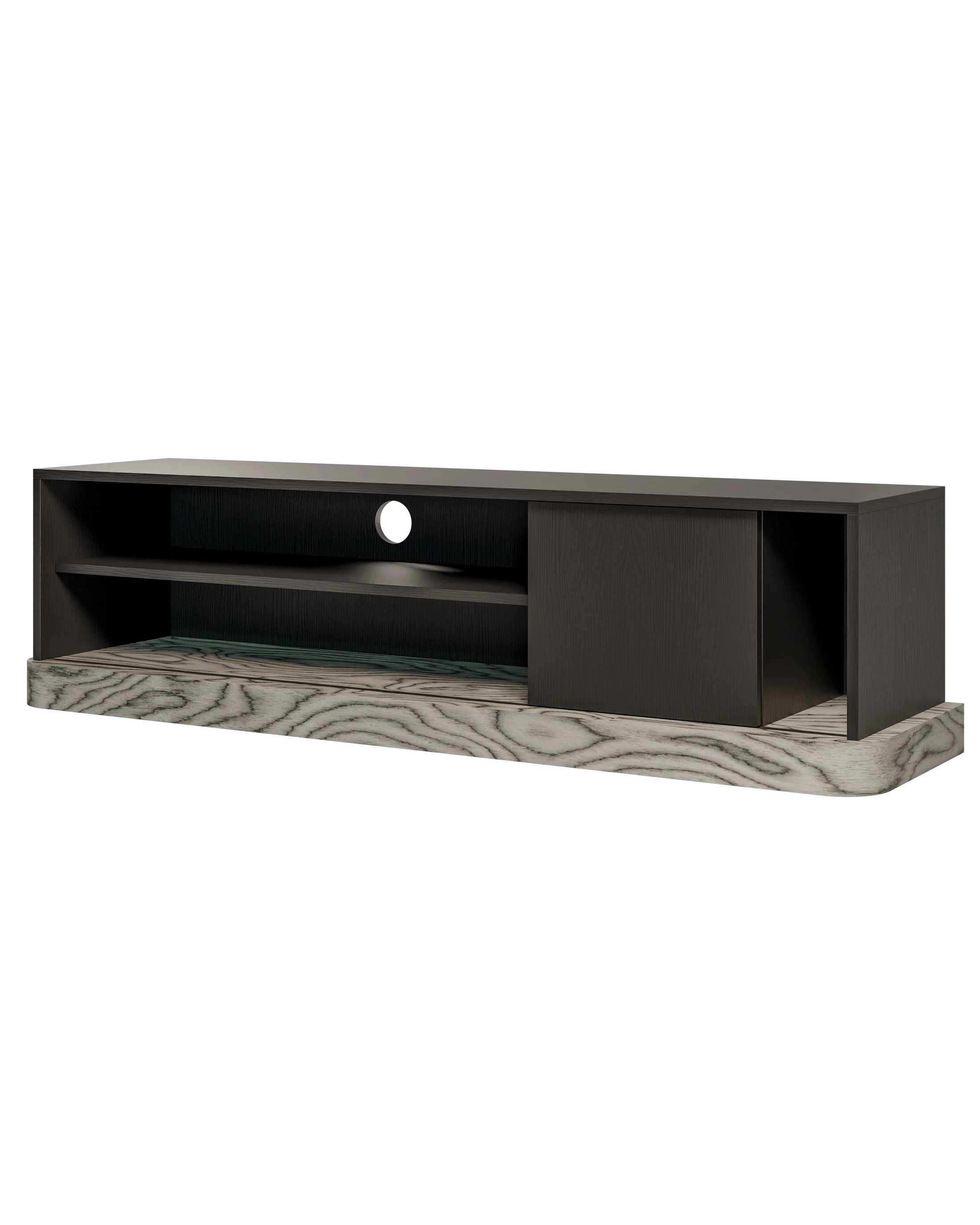BAS Sottsass RTV Cabinet and Raven Black