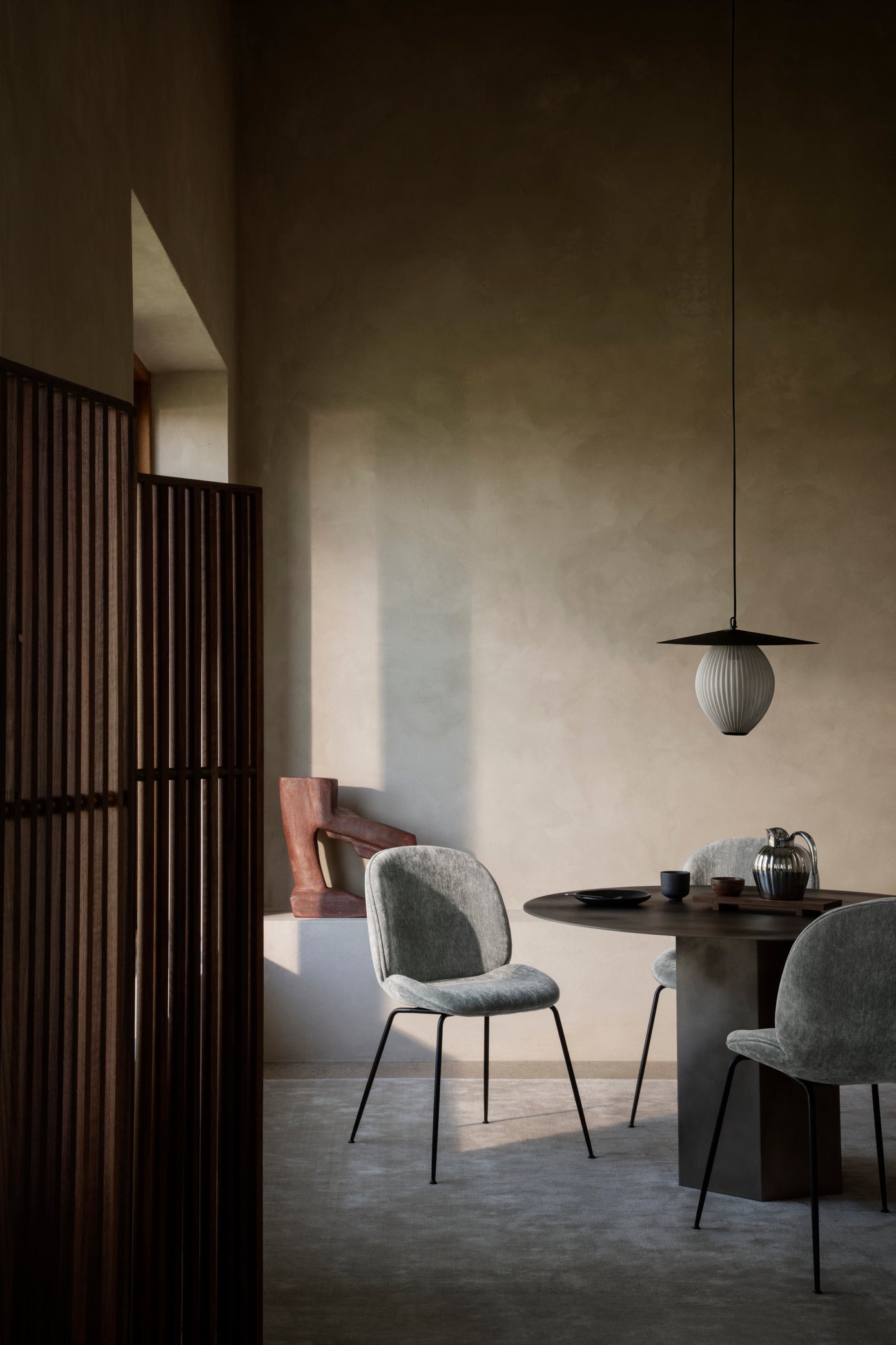 SATELLITE Hängeleuchte, blaugrau