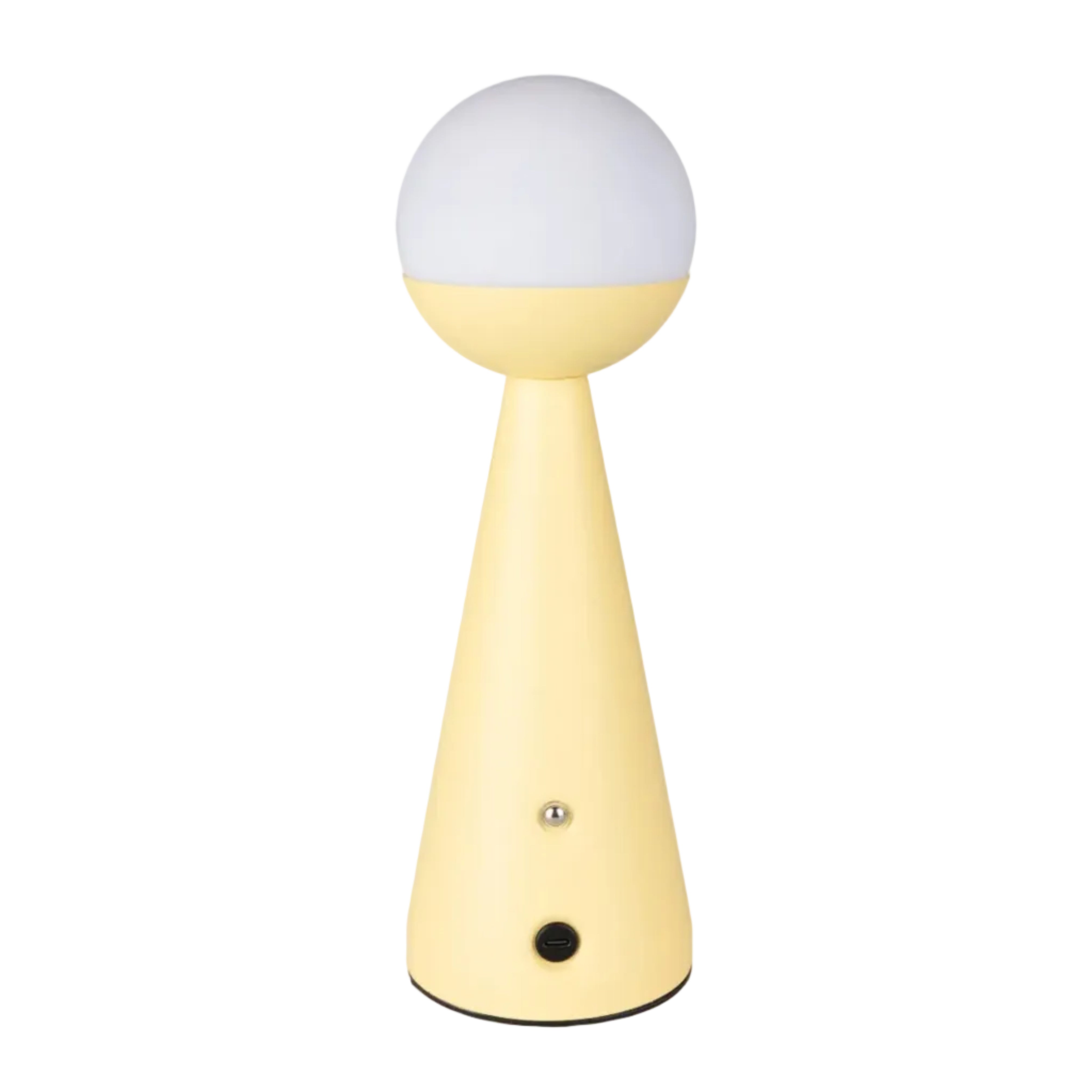 Tragbare Lampe BELLO gelb