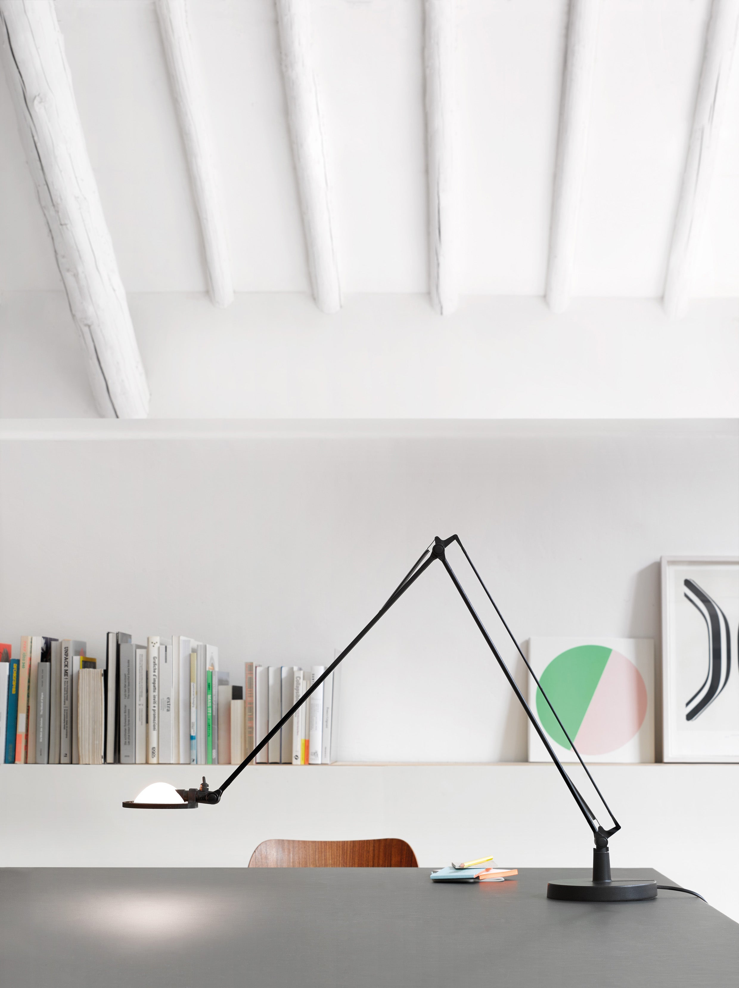 Bureau lamp BERENICE zwart