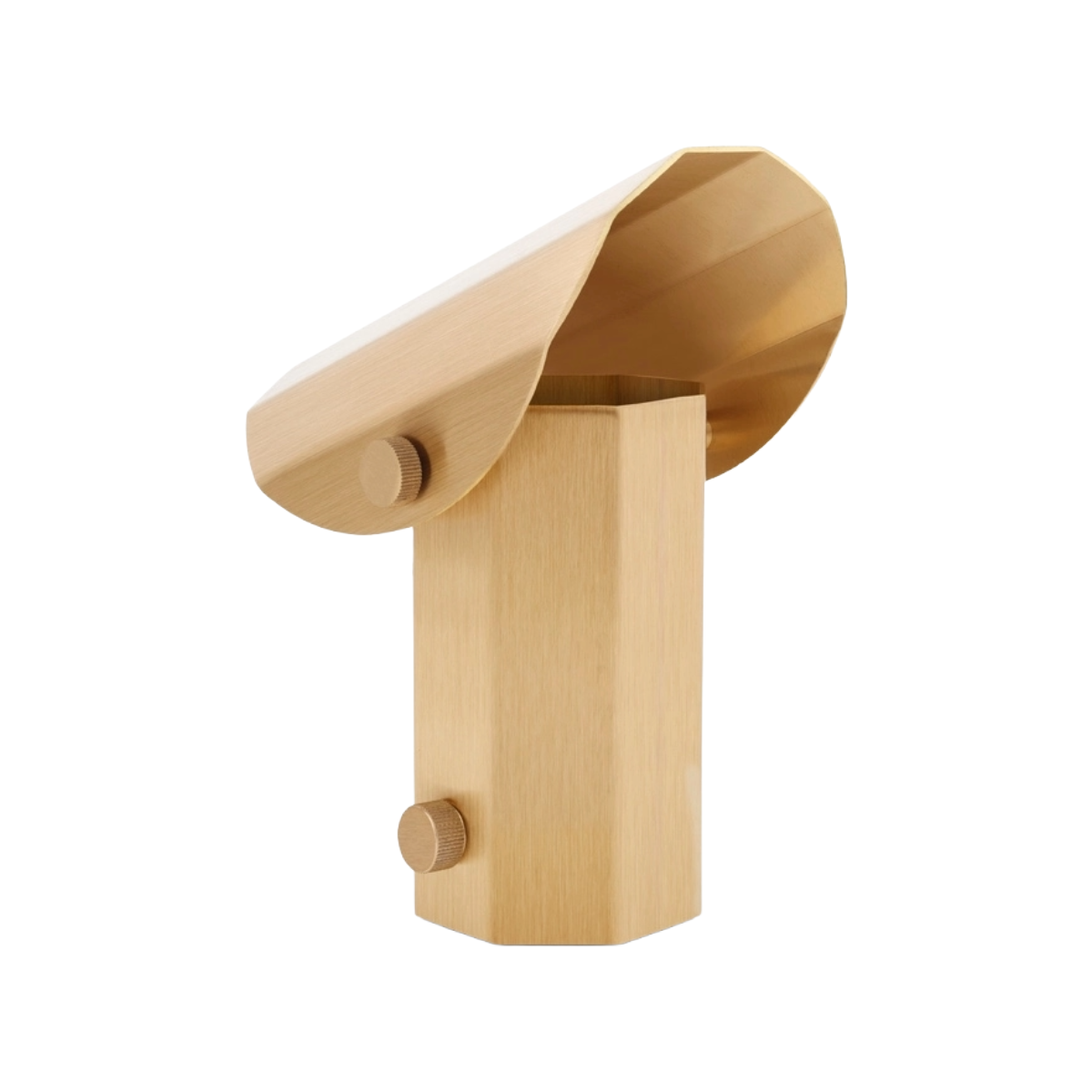 Portable lamp APOLIN brushed brass