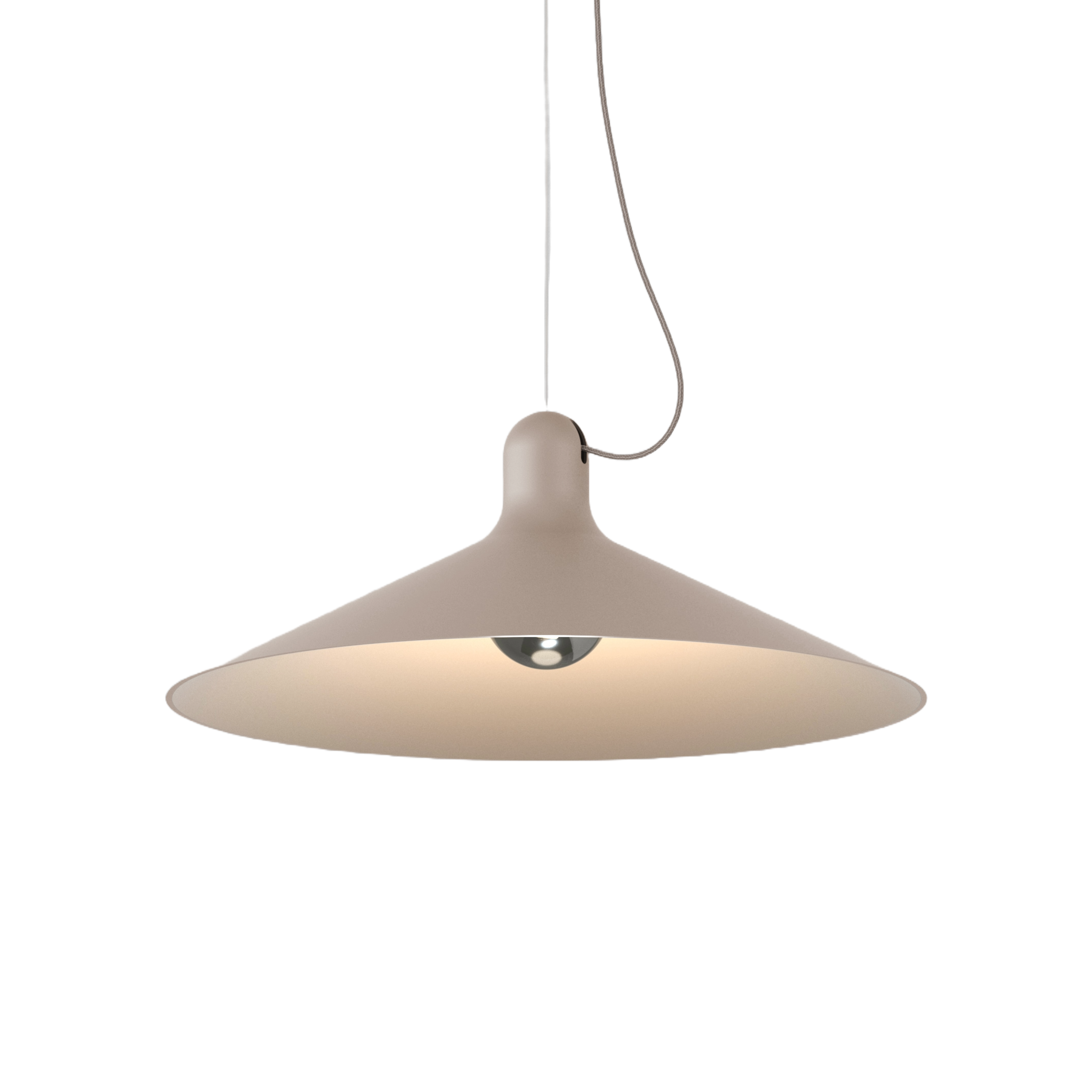 CONA pendant lamp beige taupe