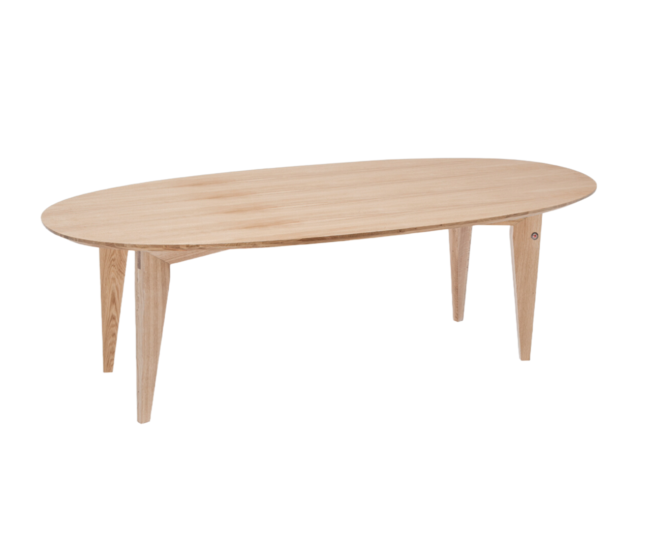 Ovale tafel MIT eik