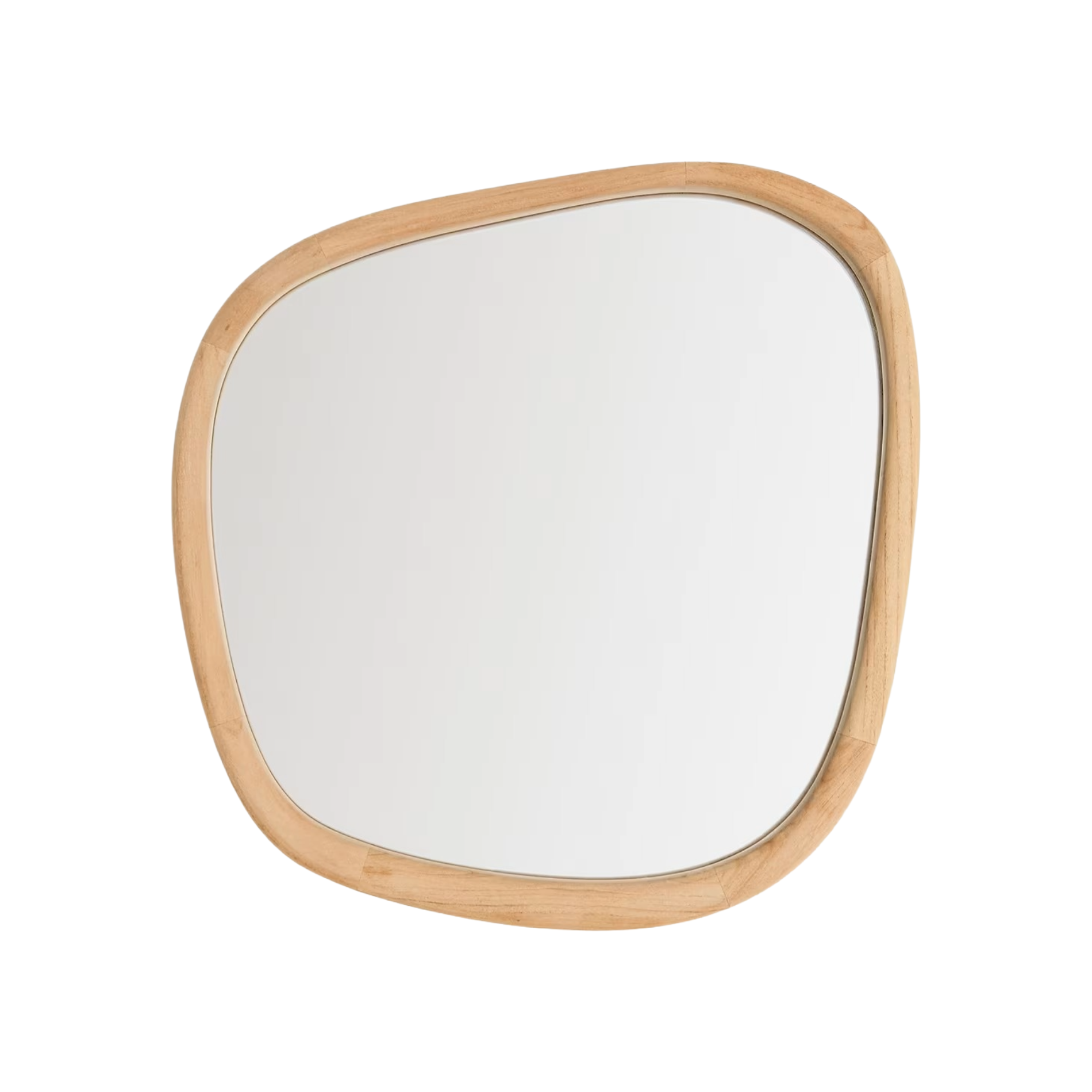 ALURA mirror teak wood
