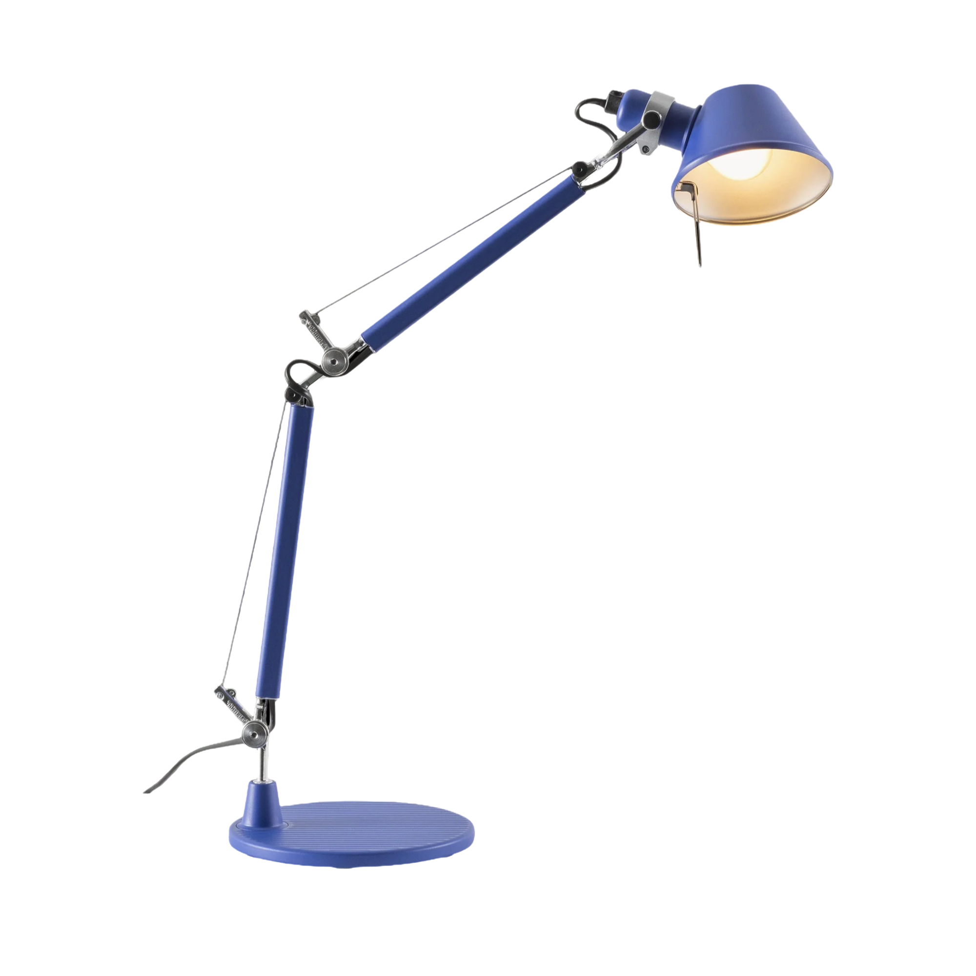 Verstelbare bureau lamp TOLOMEO MICRO KLEUR MATTE koninklijk blauw