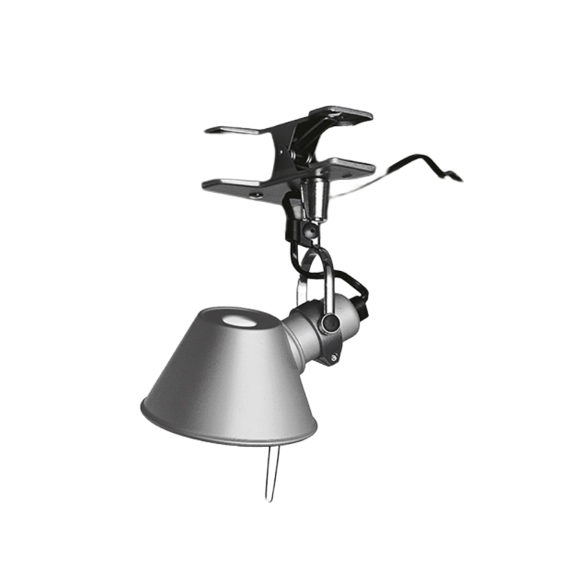 Klem lamp TOLOMEO PINZA MICRO aluminium