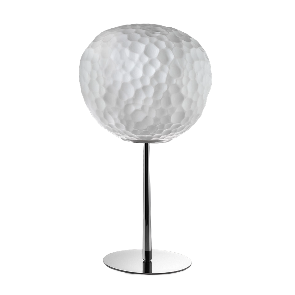 Tafellamp METEORITE STEM wit