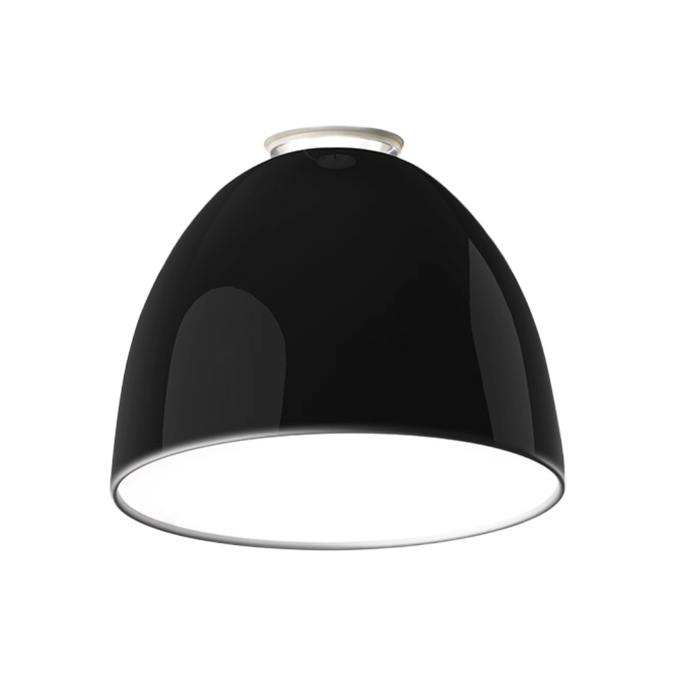 Deckenlampe NUR GLOSS schwarz