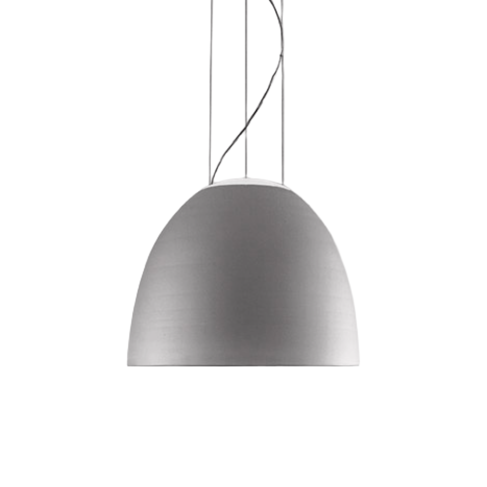 Hanglamp NUR MINI geanodiseerd aluminium