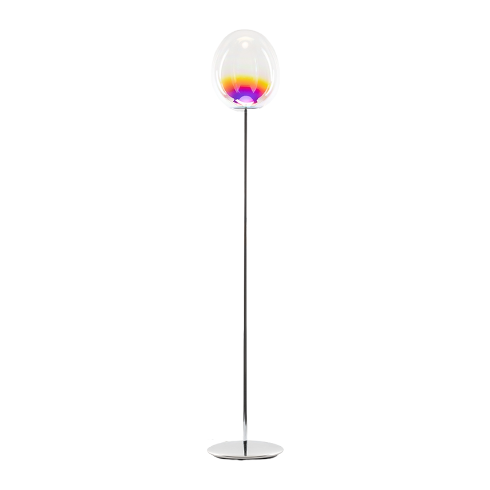 Vloerlamp STELLAR NEBULA opaliserend geblazen glas