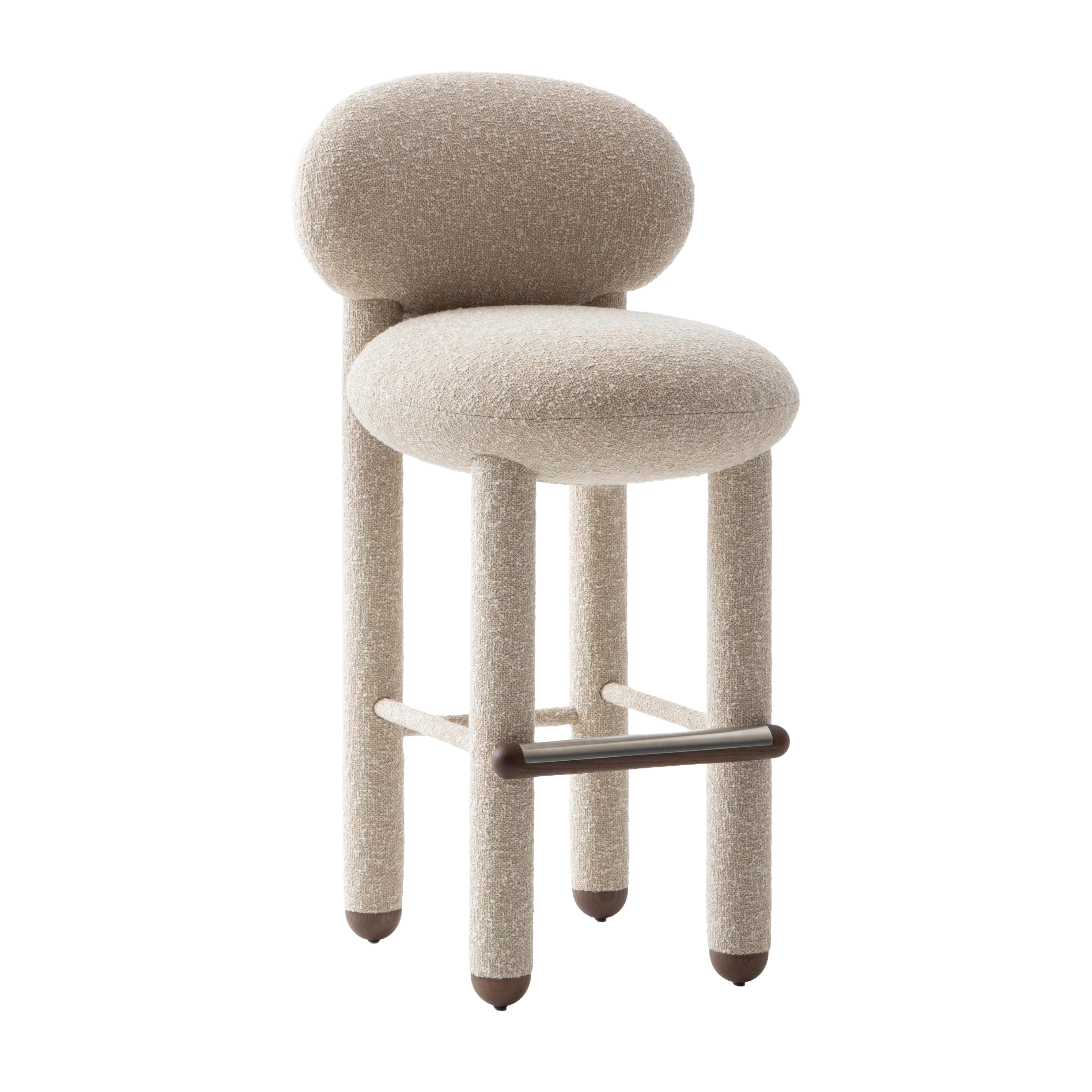 Gestoffeerde barkruk FLOCK CS1