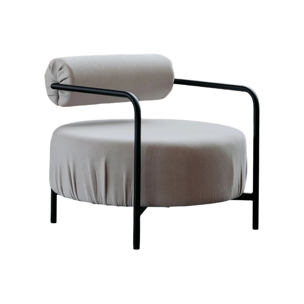 fauteuil SAFFRON LOW gestoffeerd