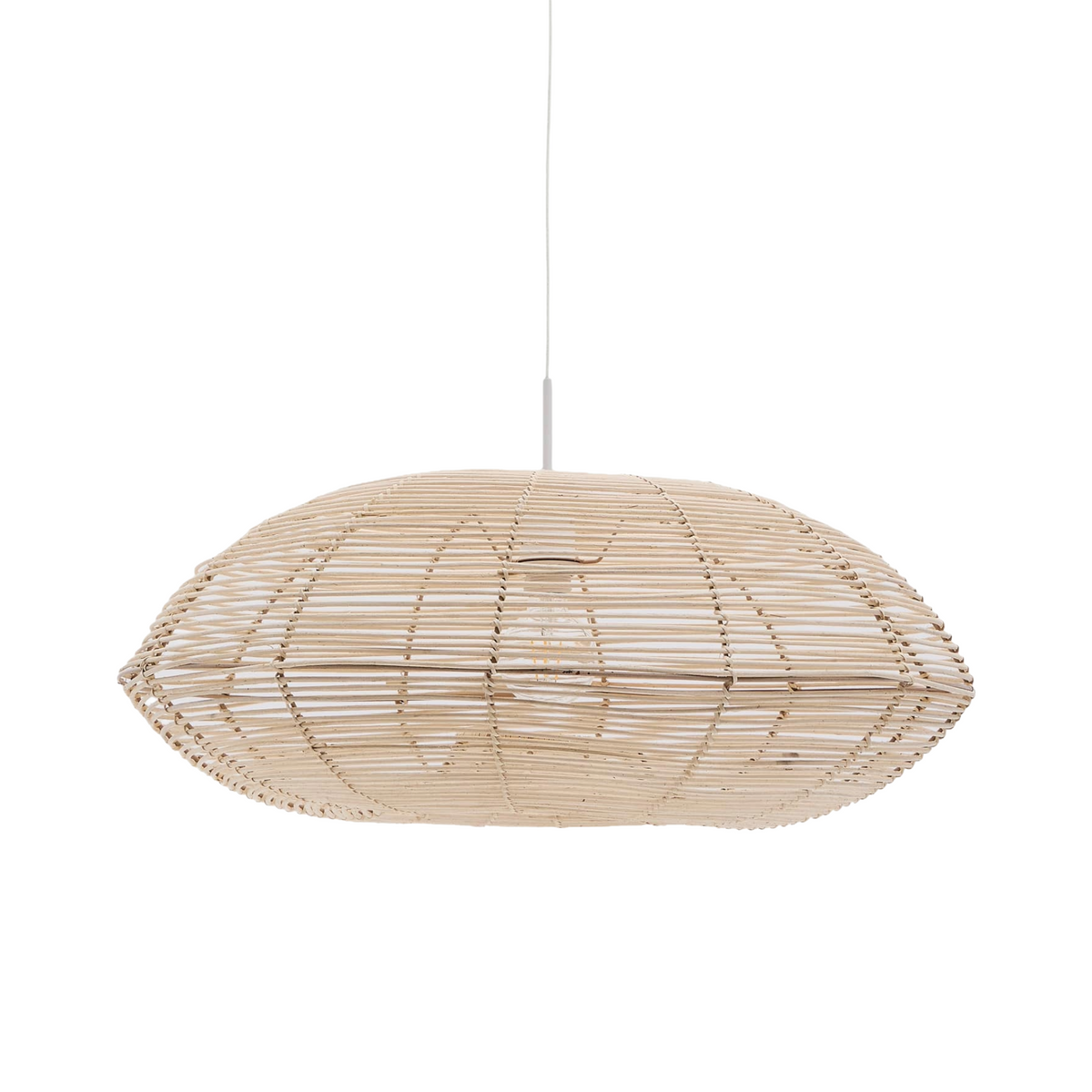 Vloerlamp FLARO riet