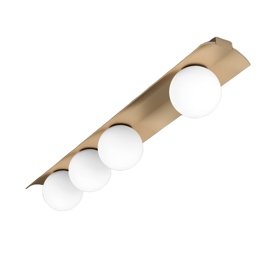 MODERN BALL ASYMMETRY Surface Mount Fixture x4