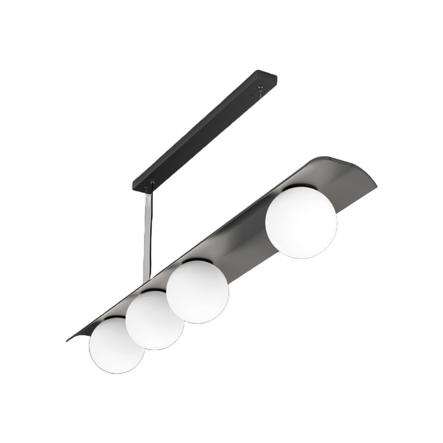 MODERN BALL ASYMMETRY X4 pendant lamp