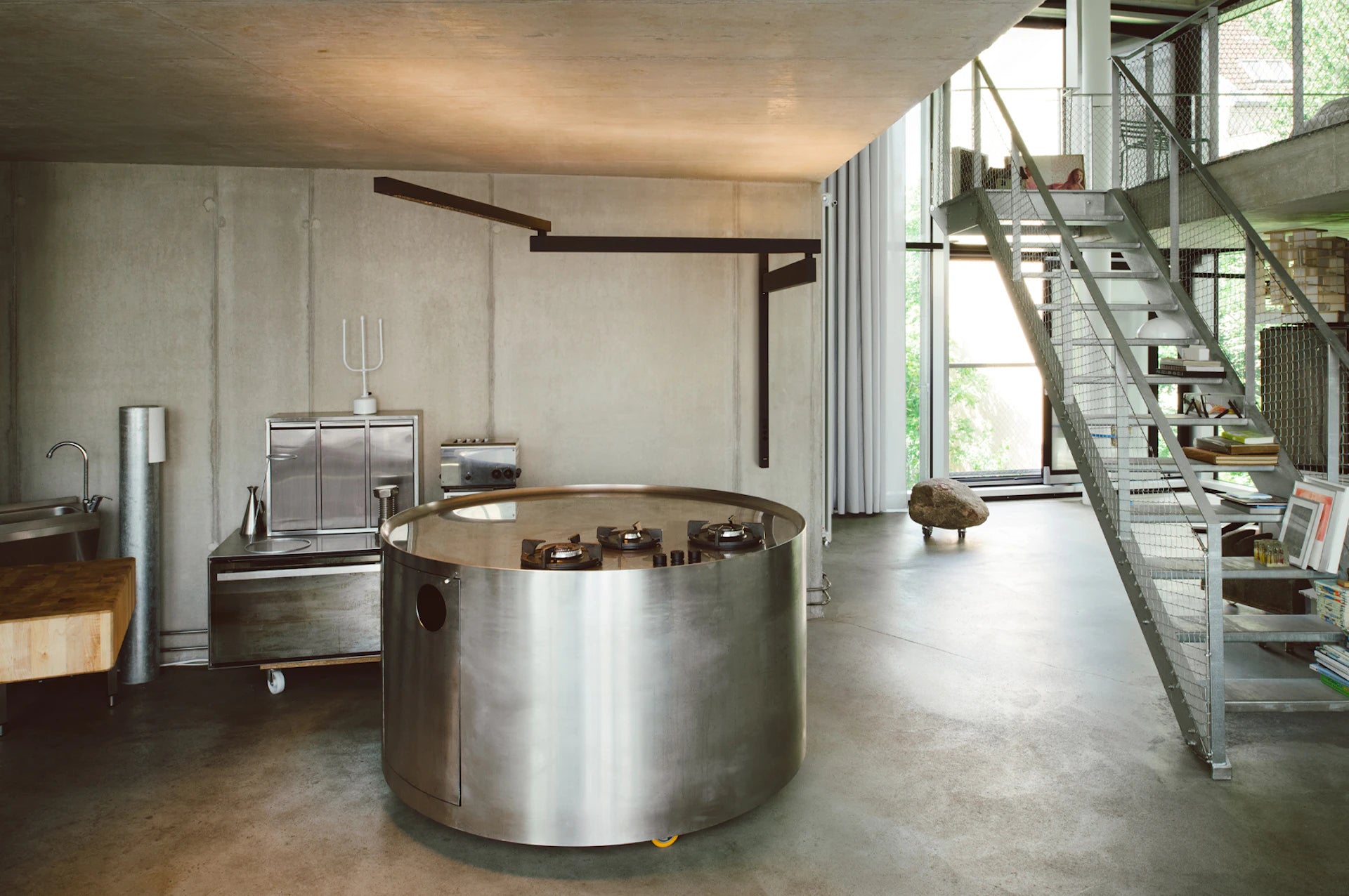 Wandlamp met arm BLACK FLAG PRO zwart