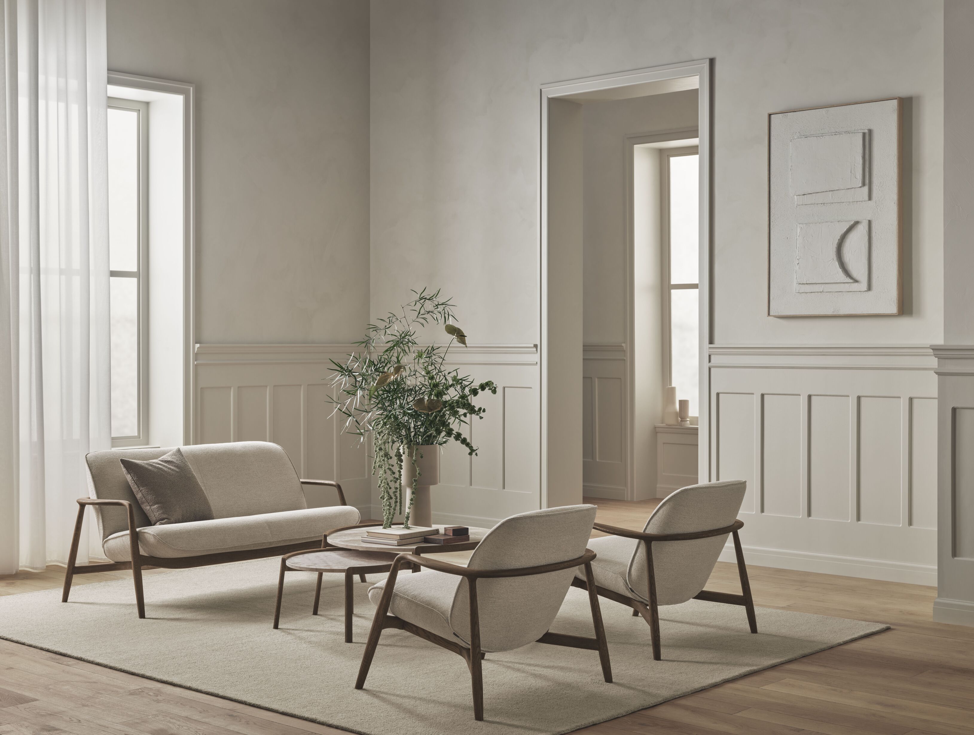 Vloerkleed NATURA beige