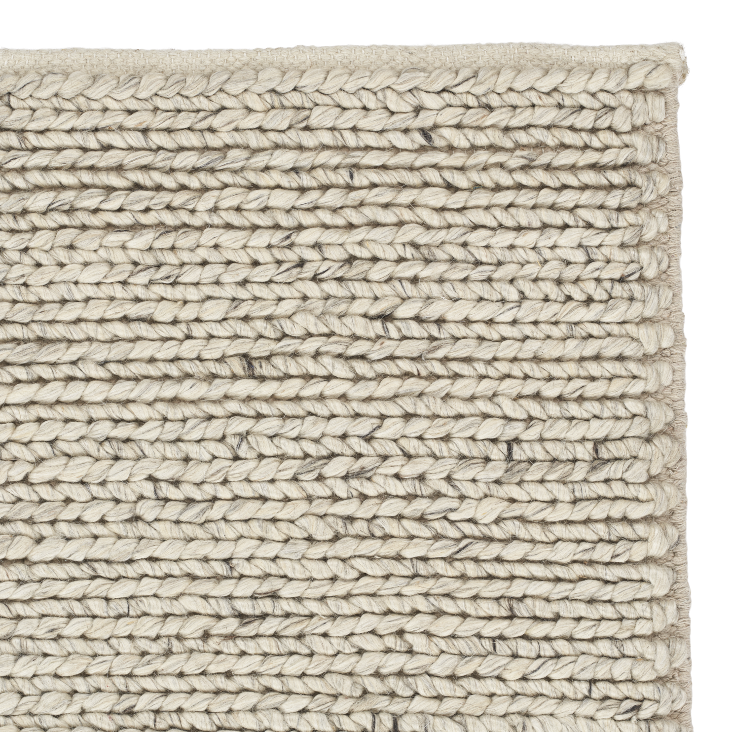 Vloerkleed BRAID lichtgrijs