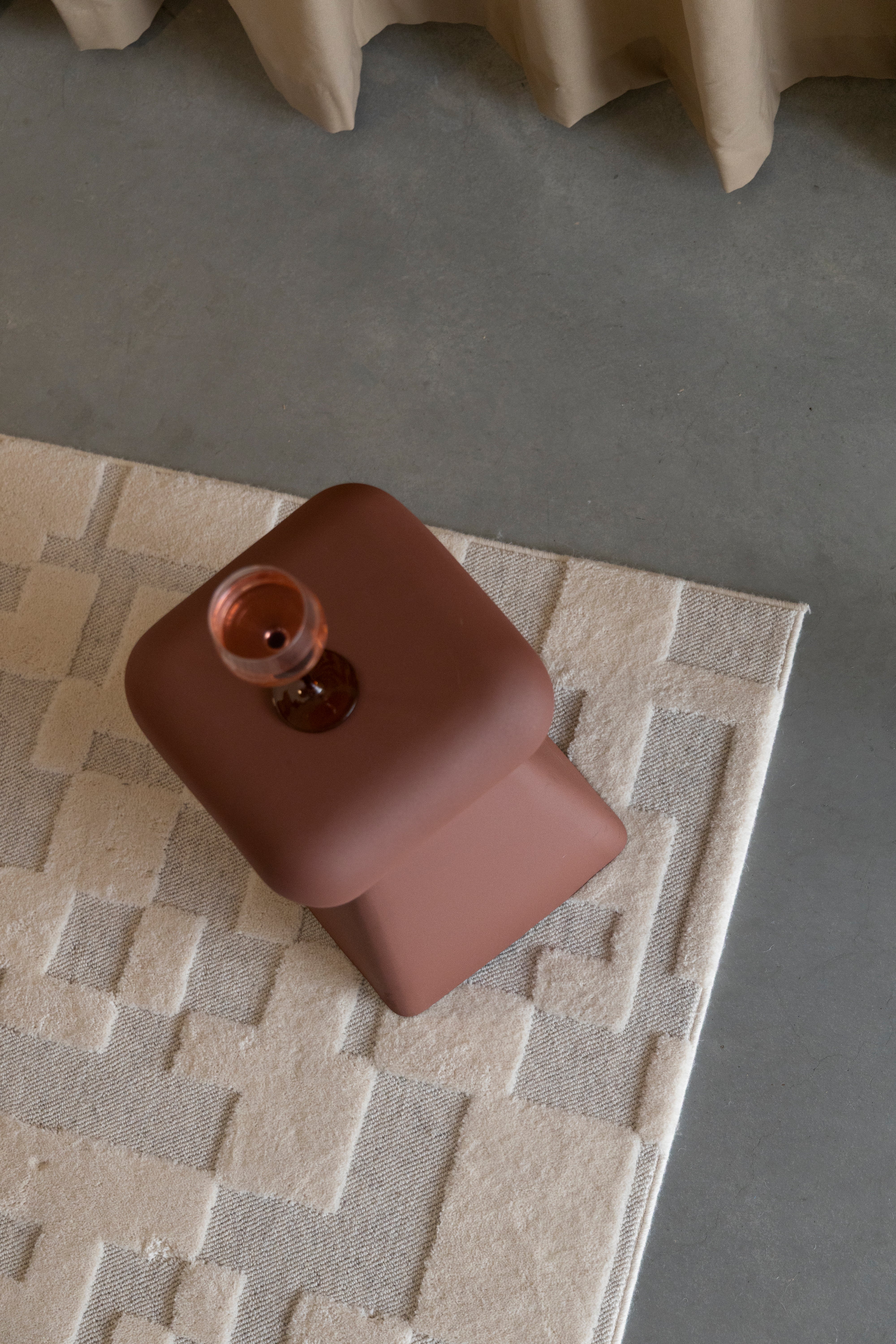 Beige BRICKS tapijt