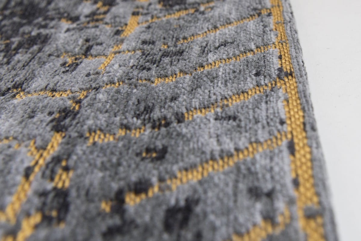 Vloerkleed JACOBS LADDER BROADWAY GLITTER zwart-goud