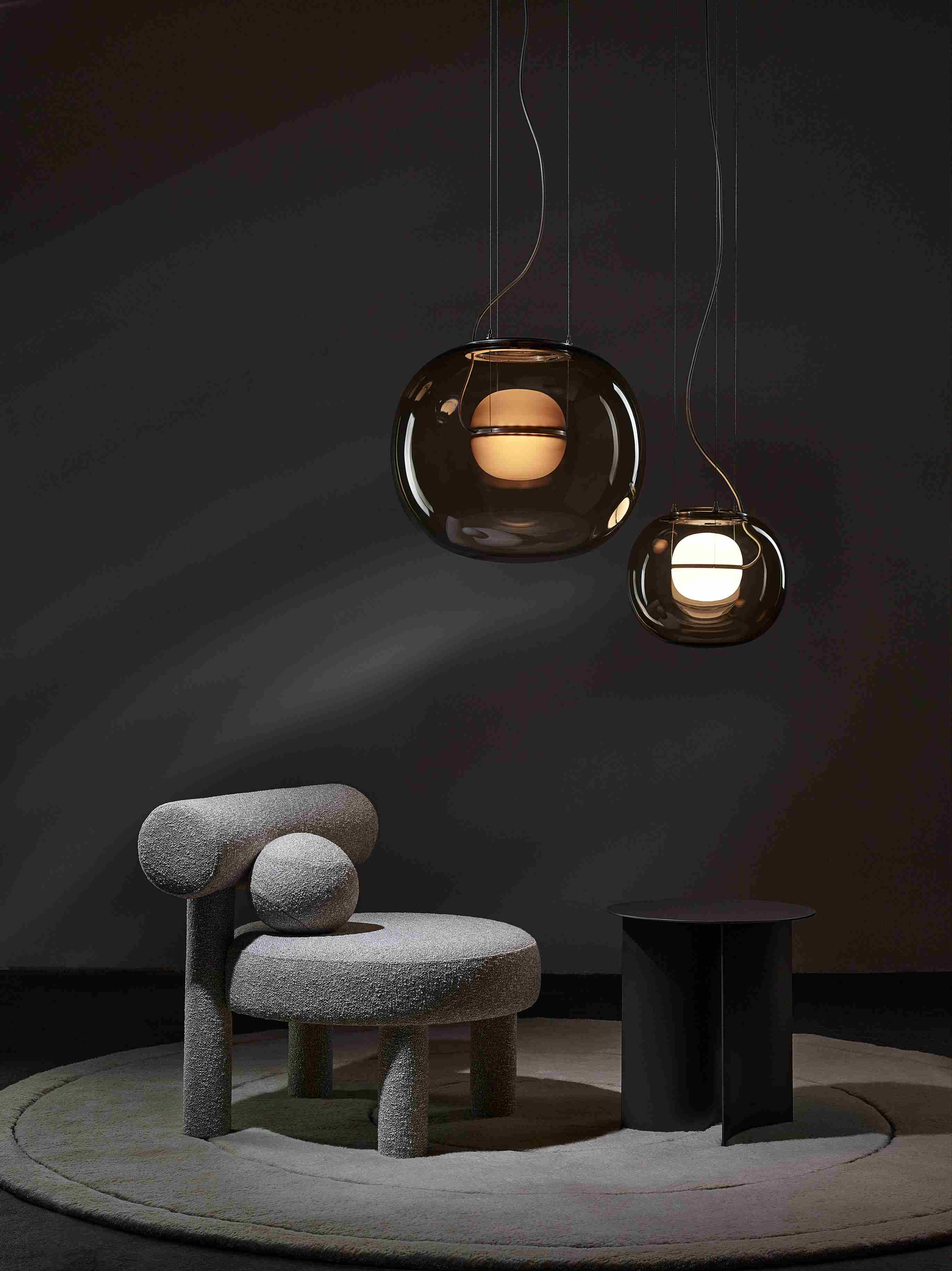 Hanglamp BIG ONE opblaasbaar glas