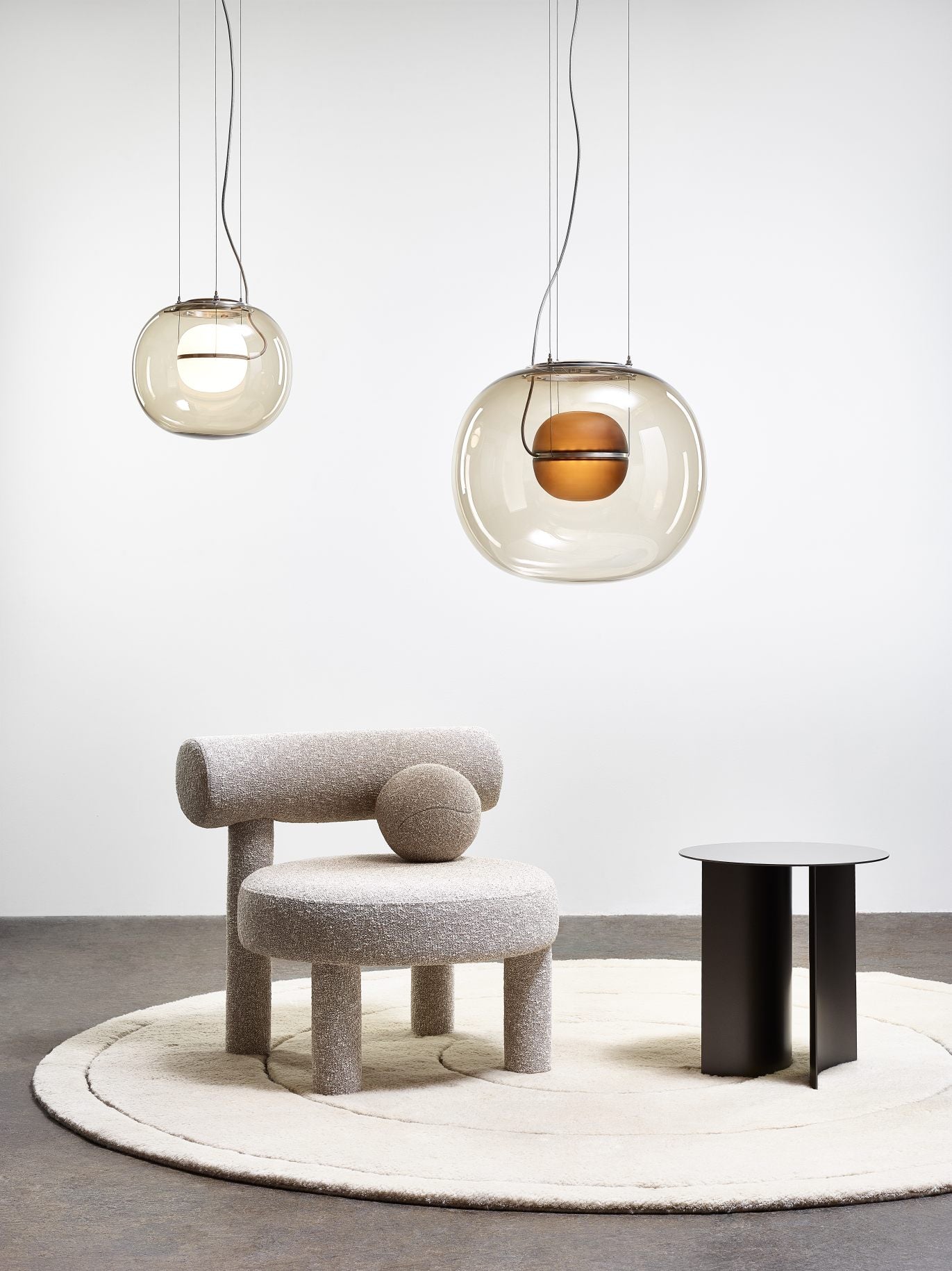 Hanglamp BIG ONE opblaasbaar glas