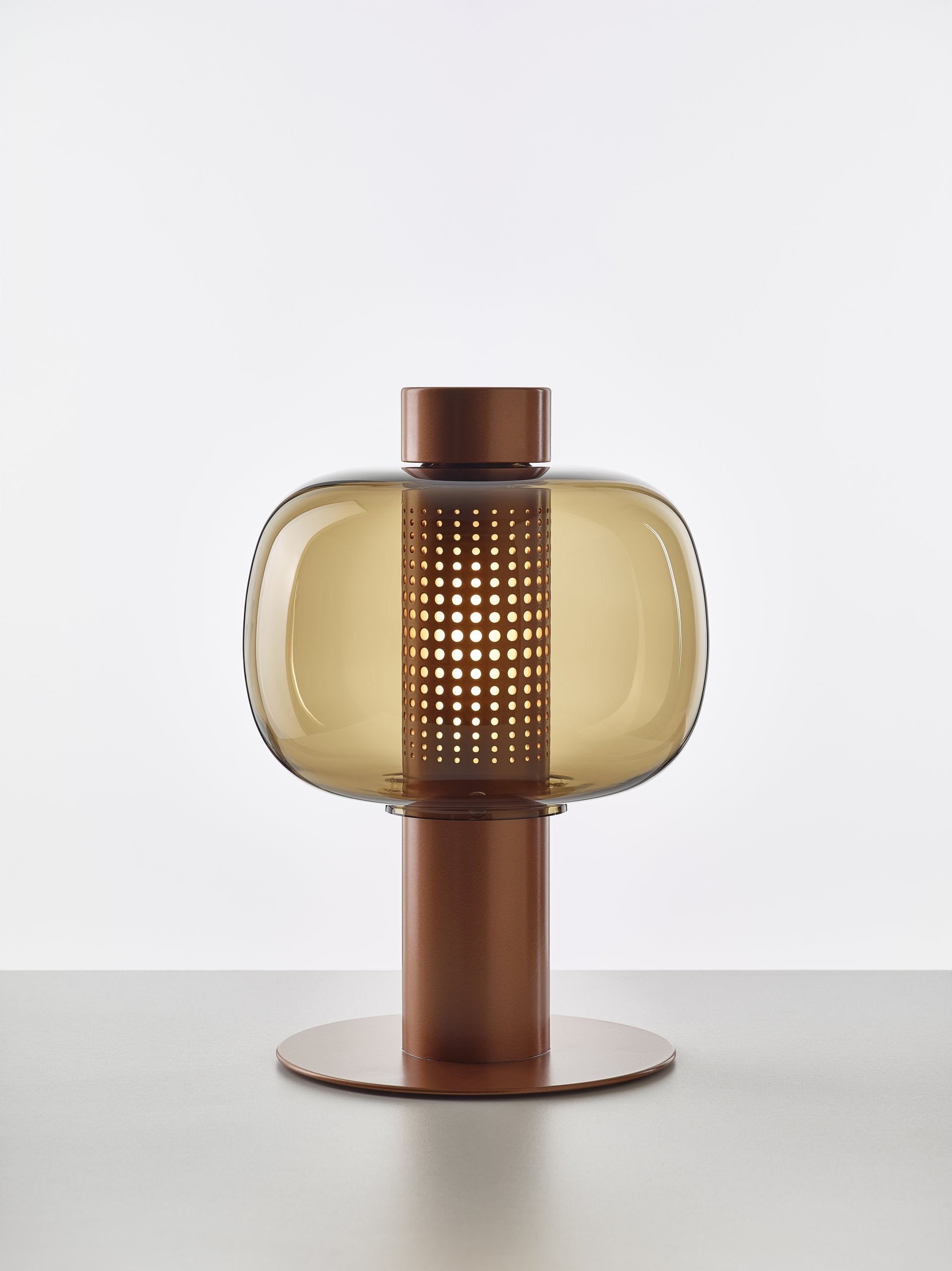 Stehlampe für den Außenbereich BONBORI aus geblasenem Glas