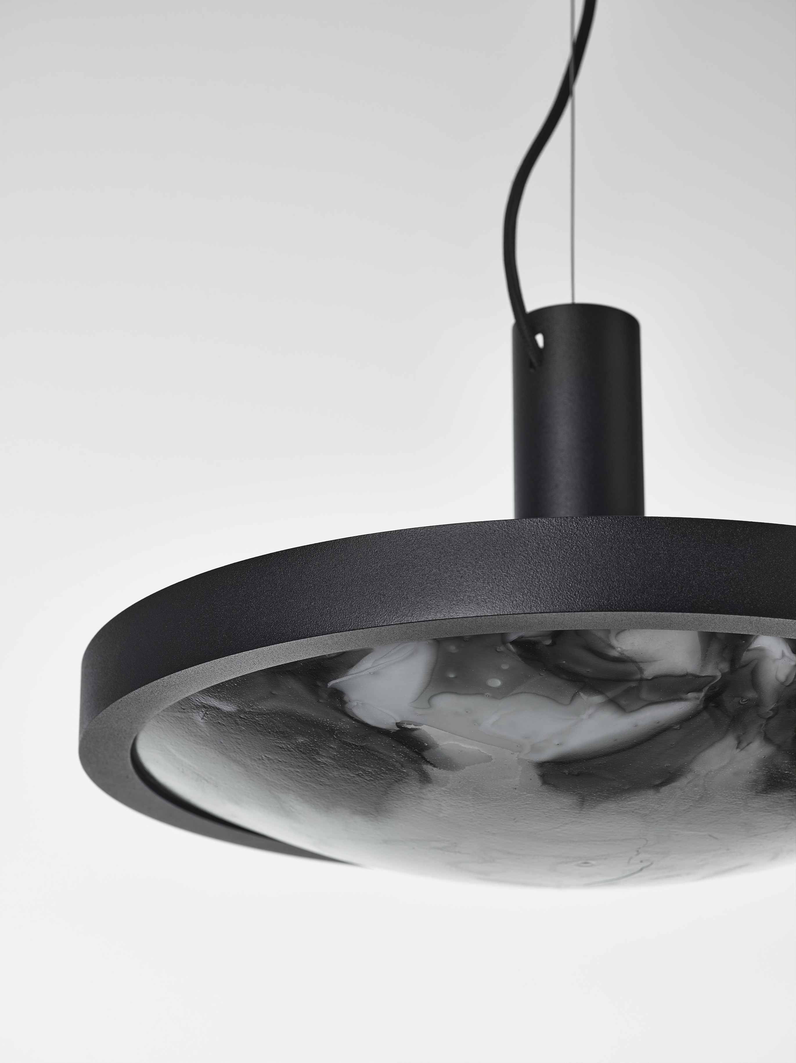 Konvexe Hanglampe Bokisglassglas