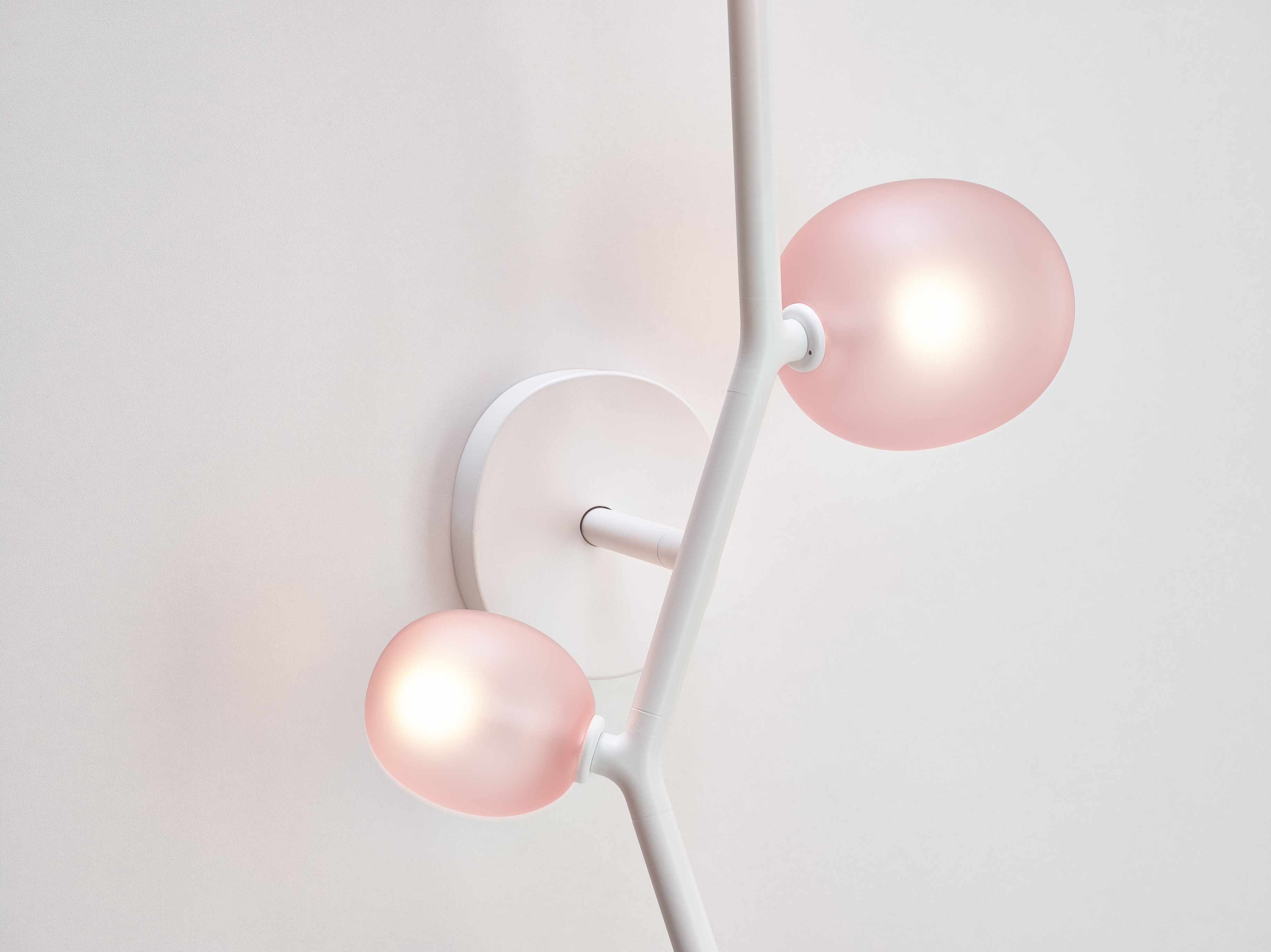 Wandlamp IVY mat glas