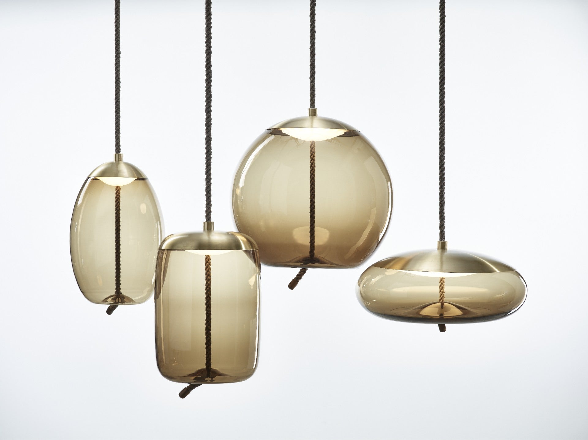 Hanglamp KNOT - DISCO glazen