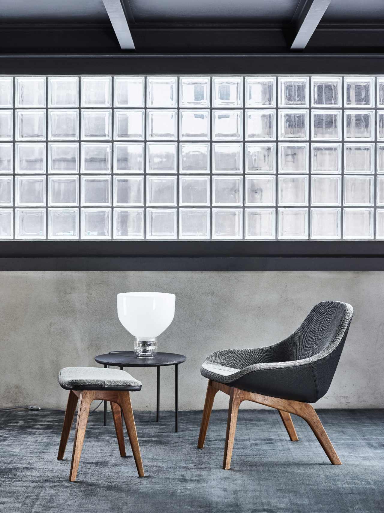 Tafellamp LIGHTLINE glanzende voet